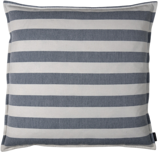 Pude M/fyld Strib 60x60 Bomuld