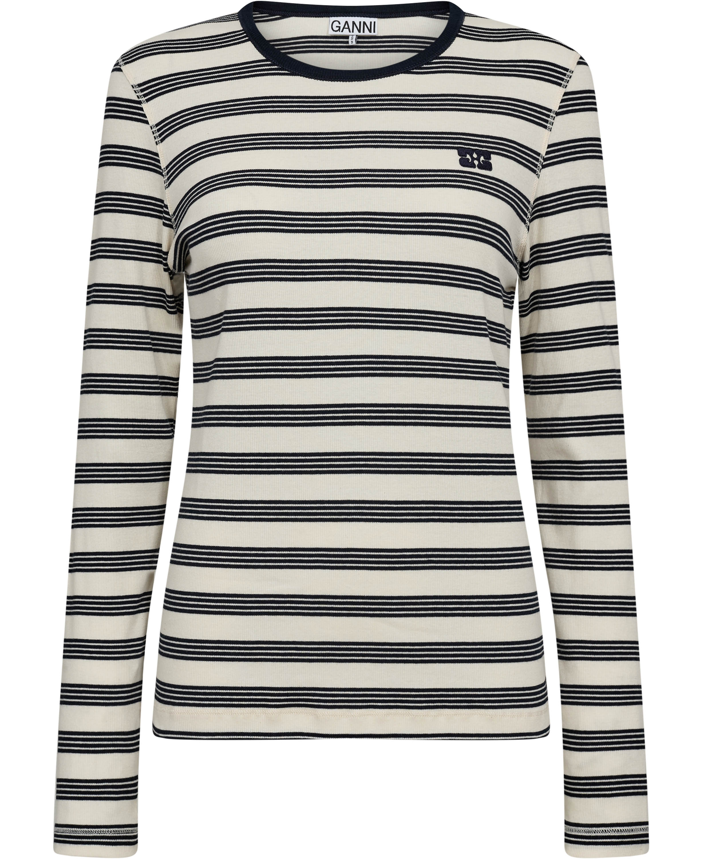 Striped Soft Cotton Rib Long Sleeve