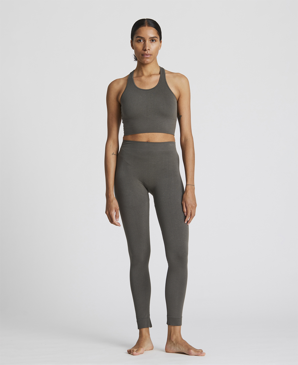 Lena Yoga Legging Gai&Lisva Vintage White L/XL Kvinde