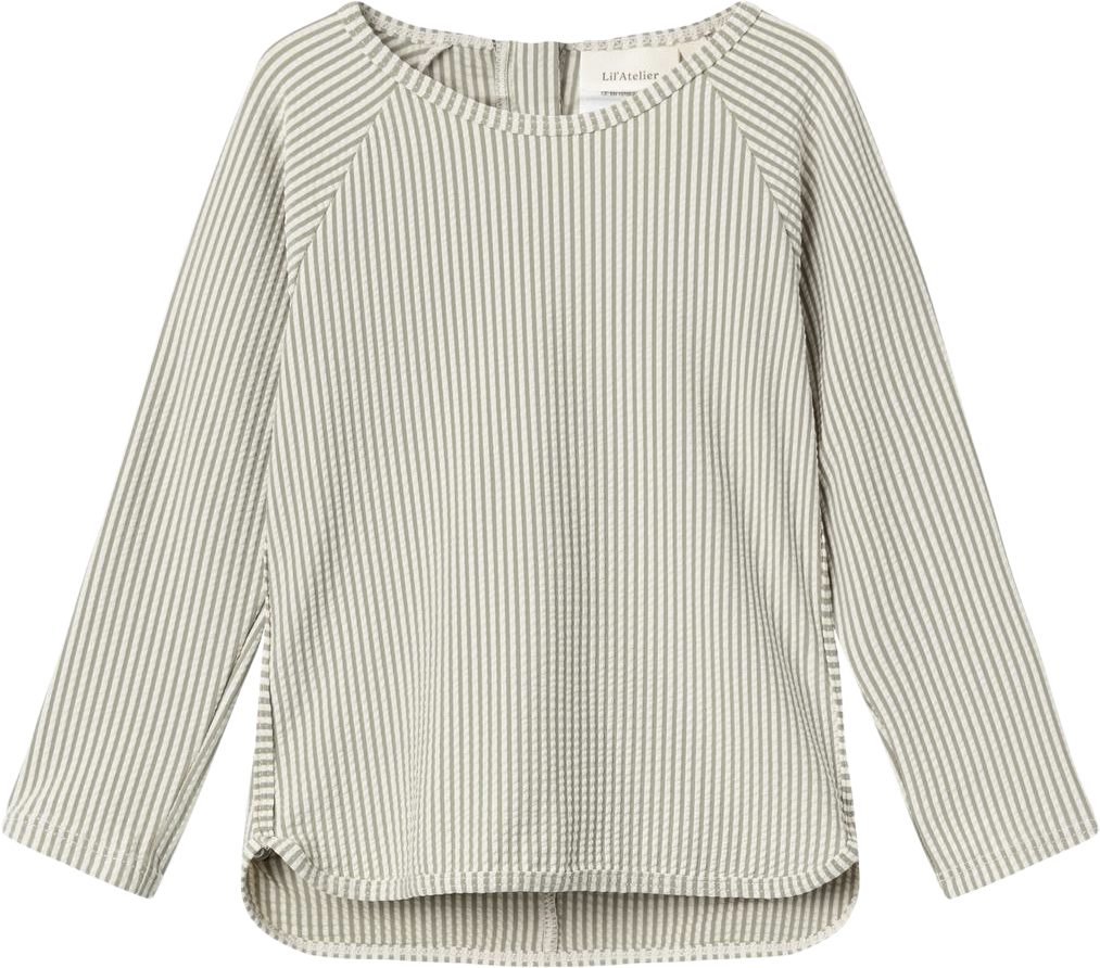 Nmmfondo Ls Uv Swim Top Lil