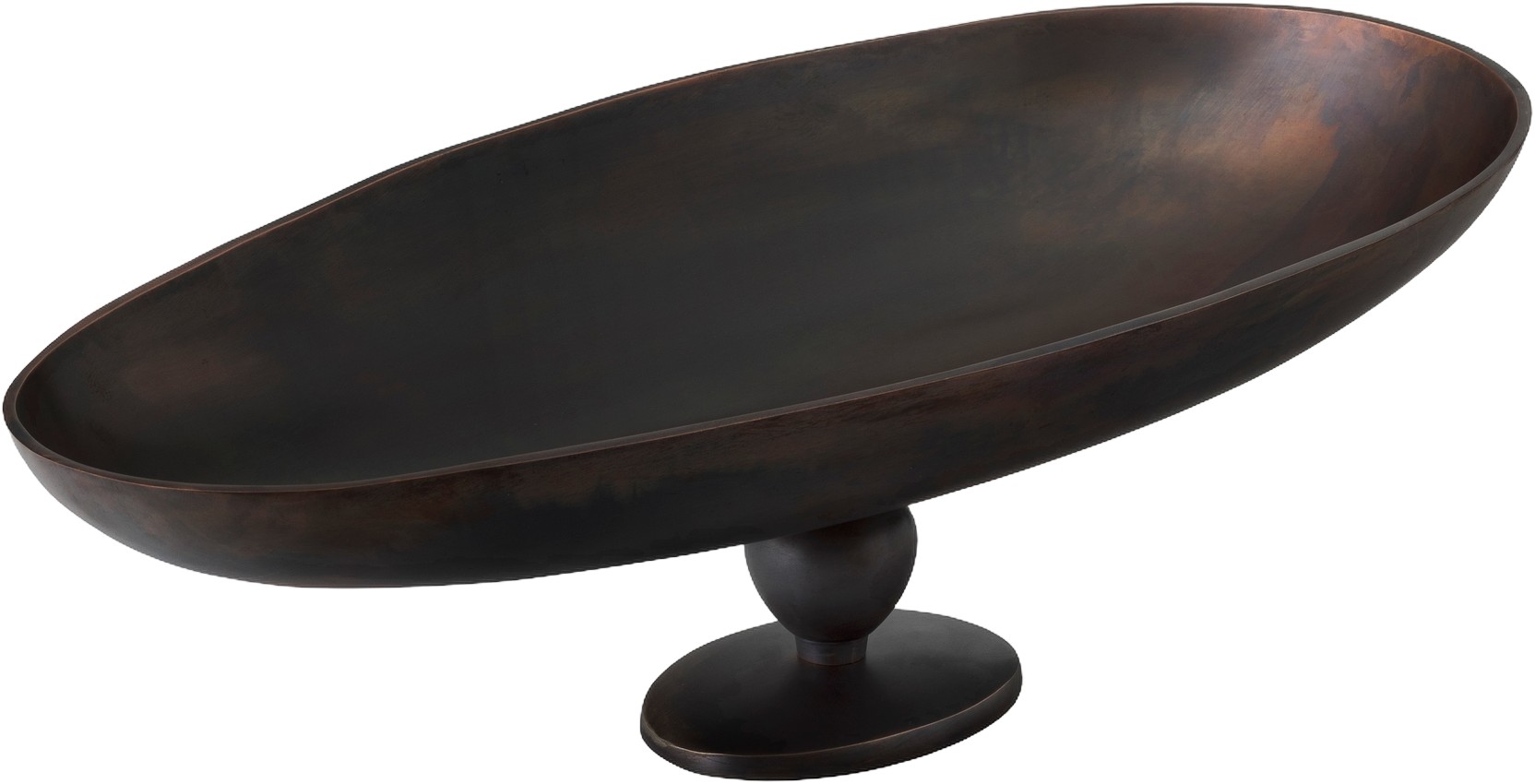 Pavot Collection, Centerpiece Aluminium, Bronzed