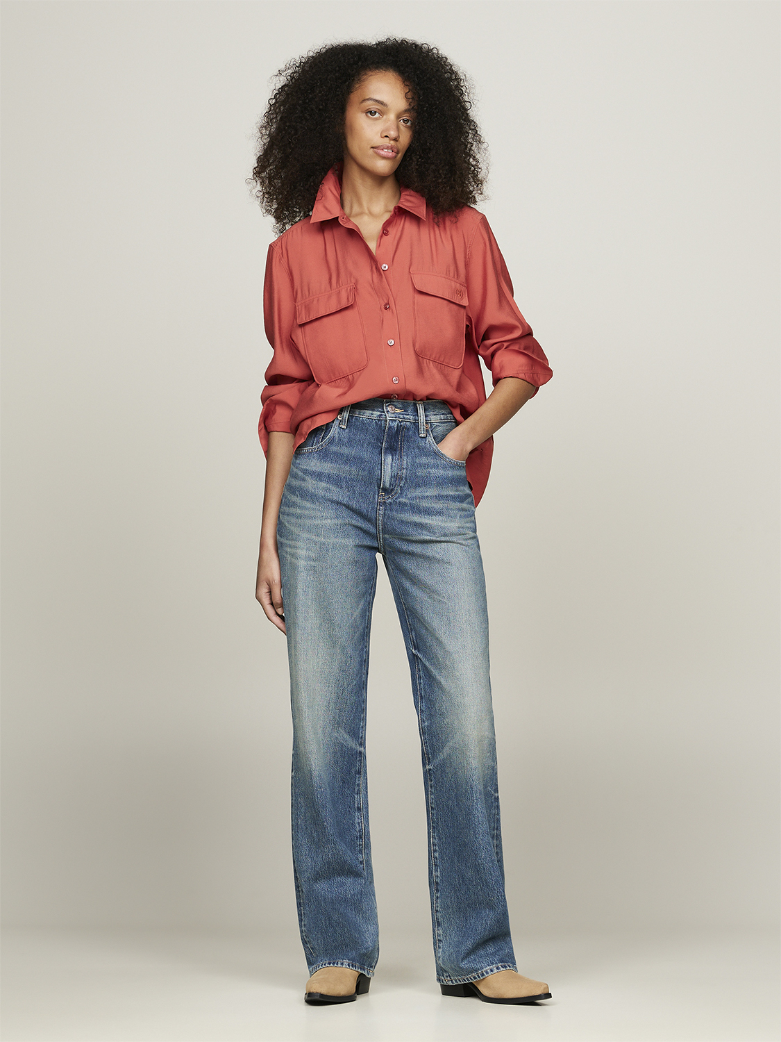 Modal Fluid Relaxed Shirt