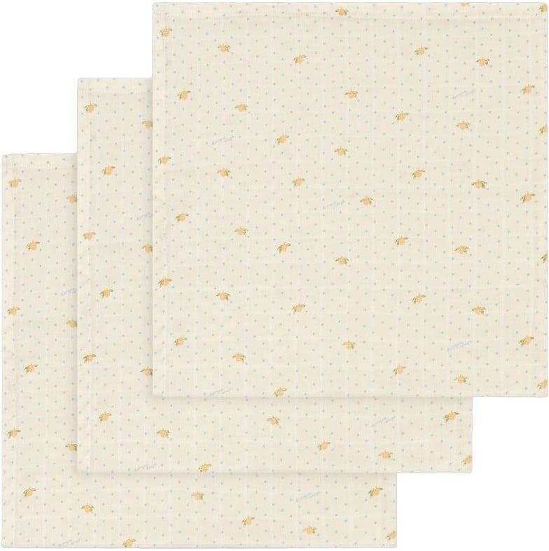 3 Pack Muslin Cloth Gots