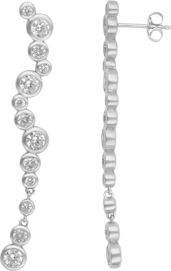 Stardust Earrings Long