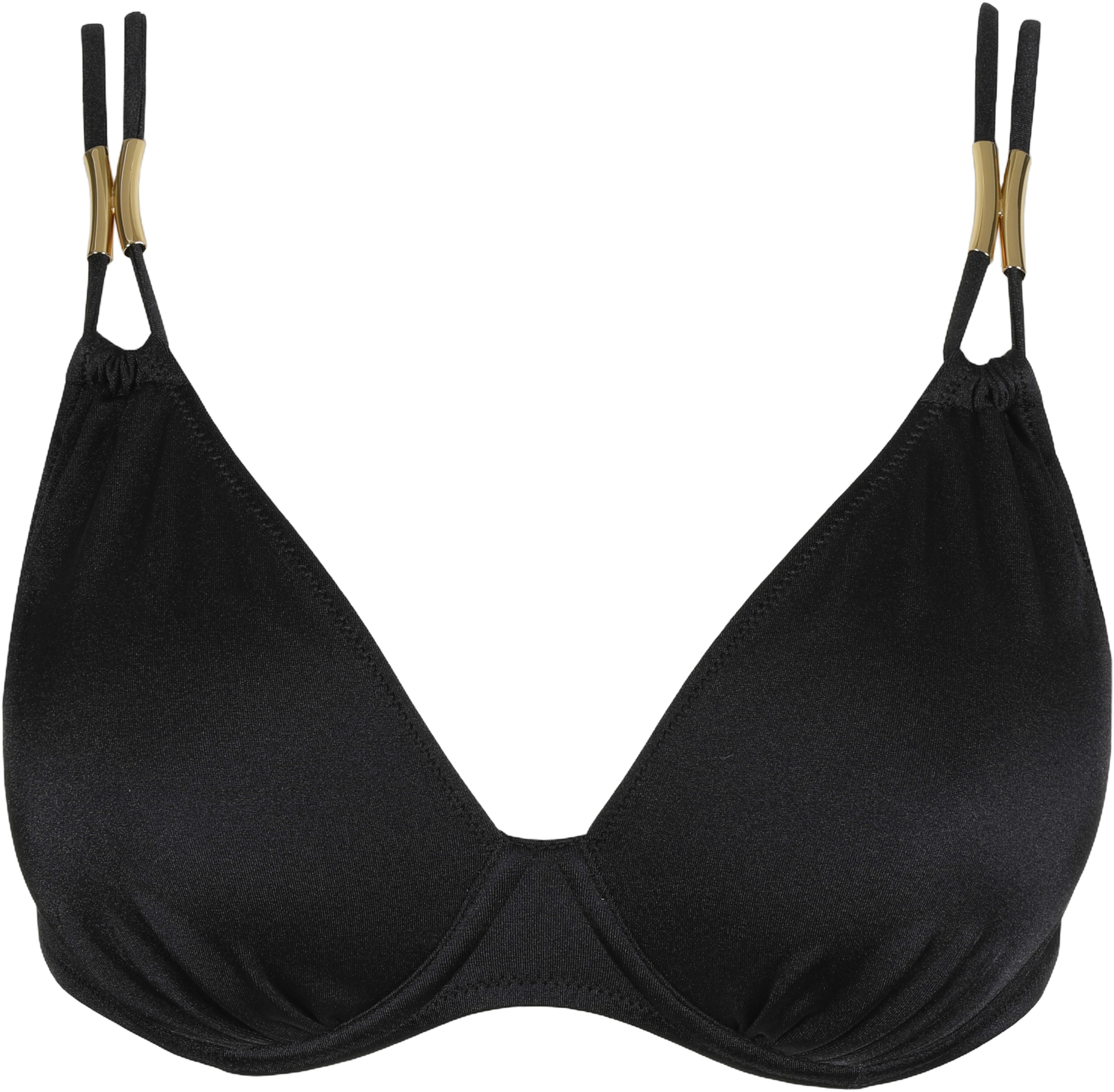 Hello Sunset Hjerteformet Bikinitop med Vattering