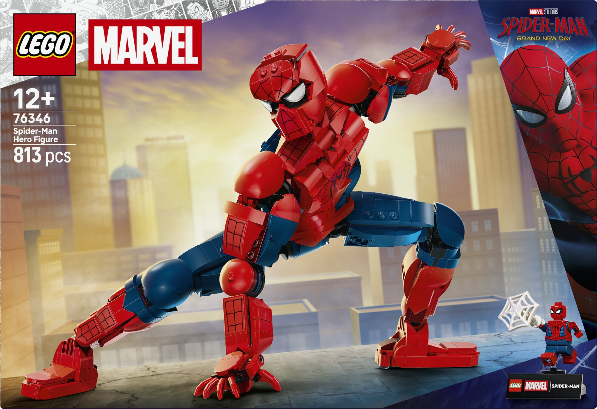 Spiderman-heltefigur 76346