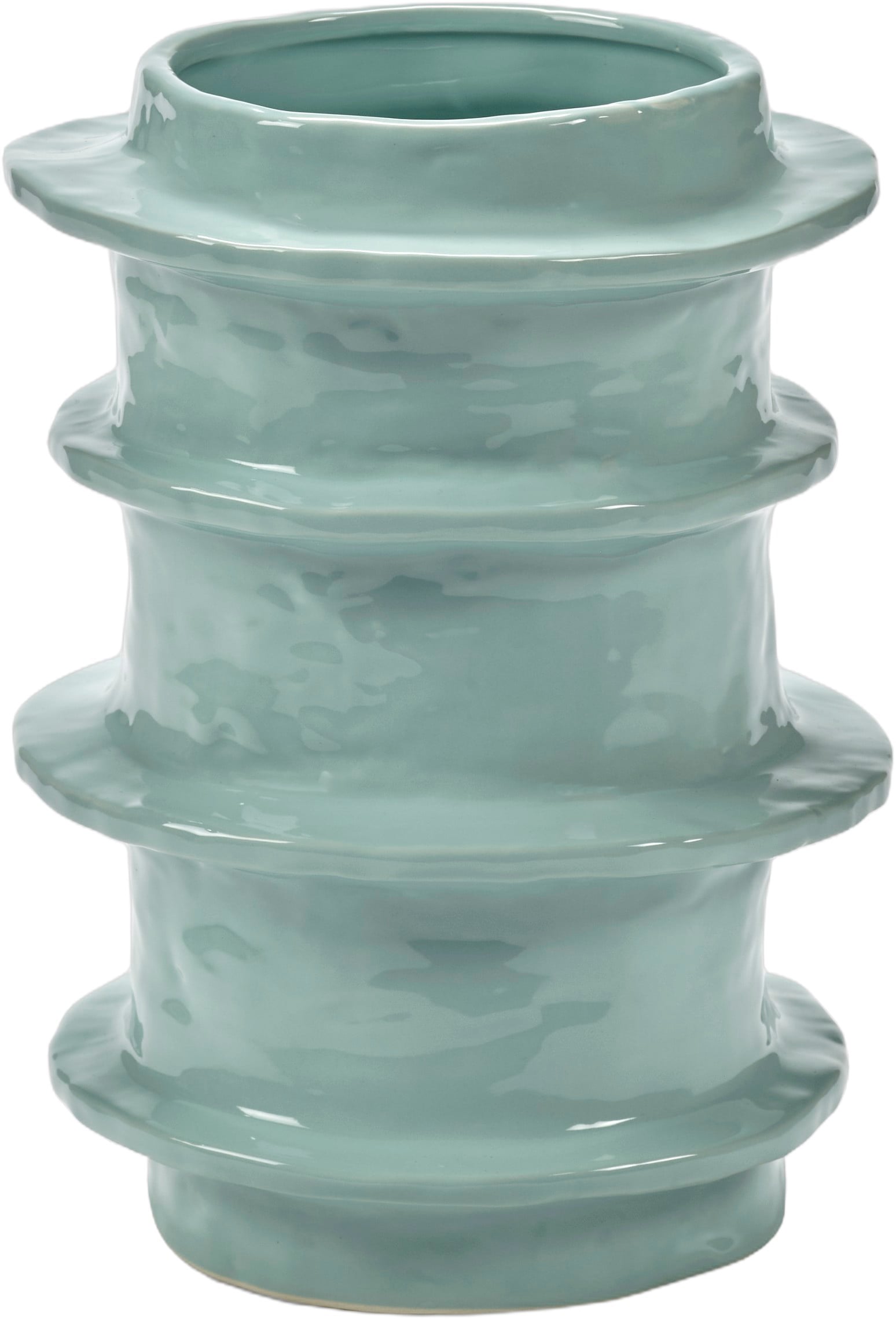 Flower POT 03 S Light Blue Molly