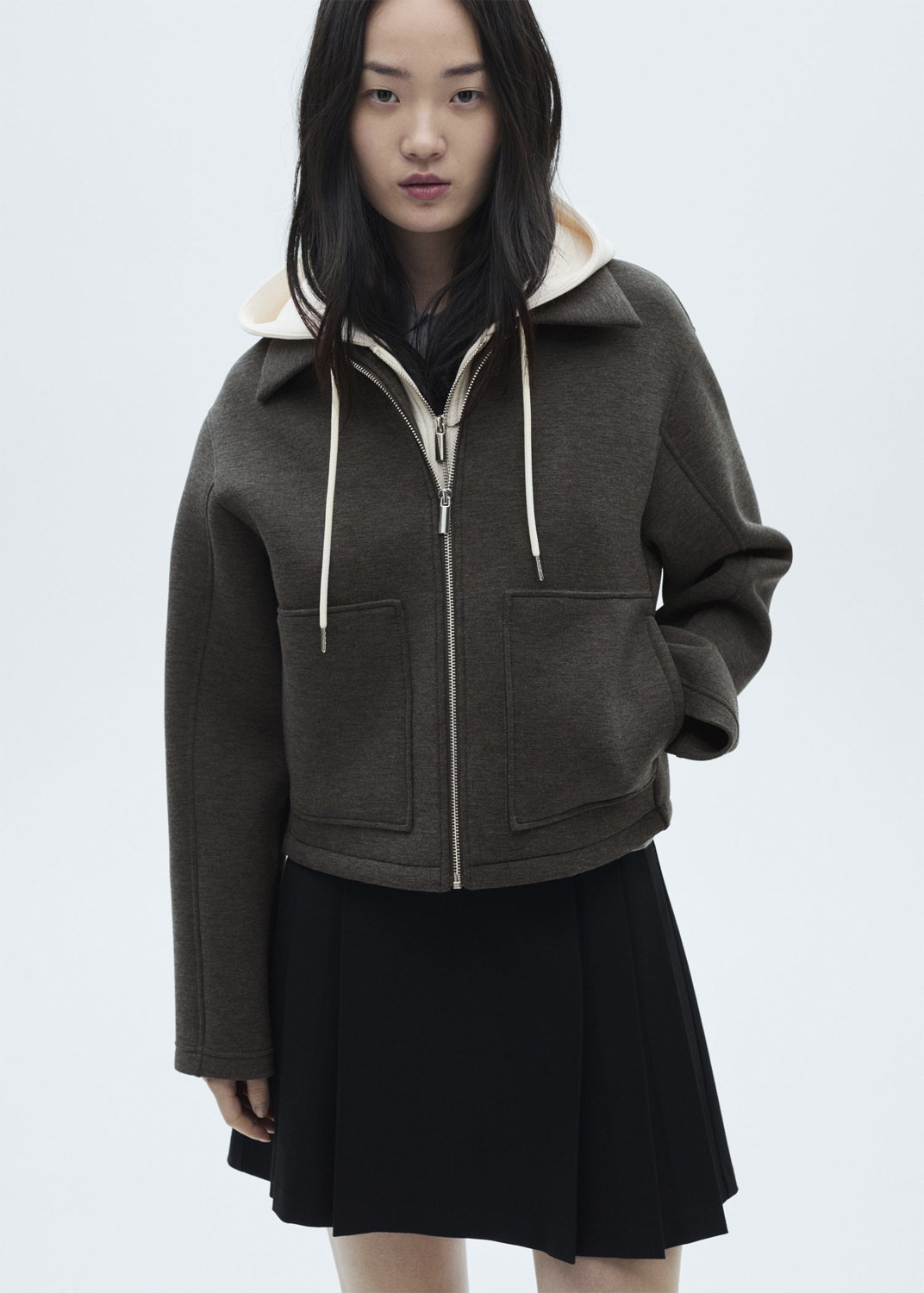 Hooded Combination Jacket