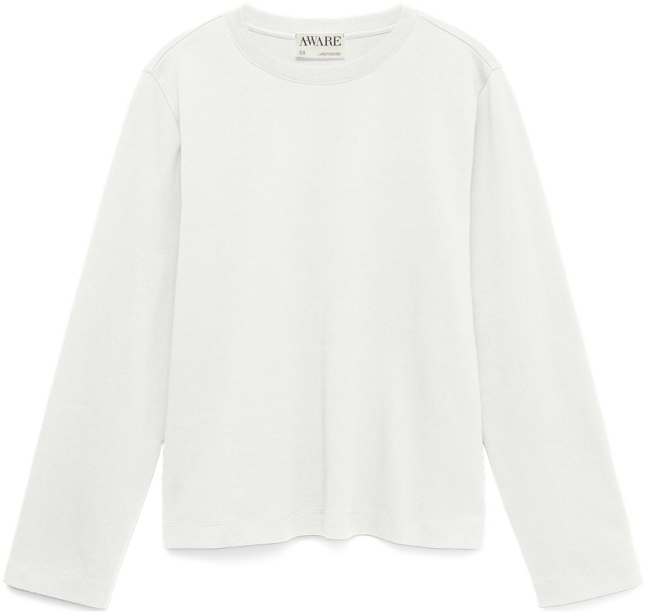 Awnaima LS Oneck Boxy T-shirt Noos