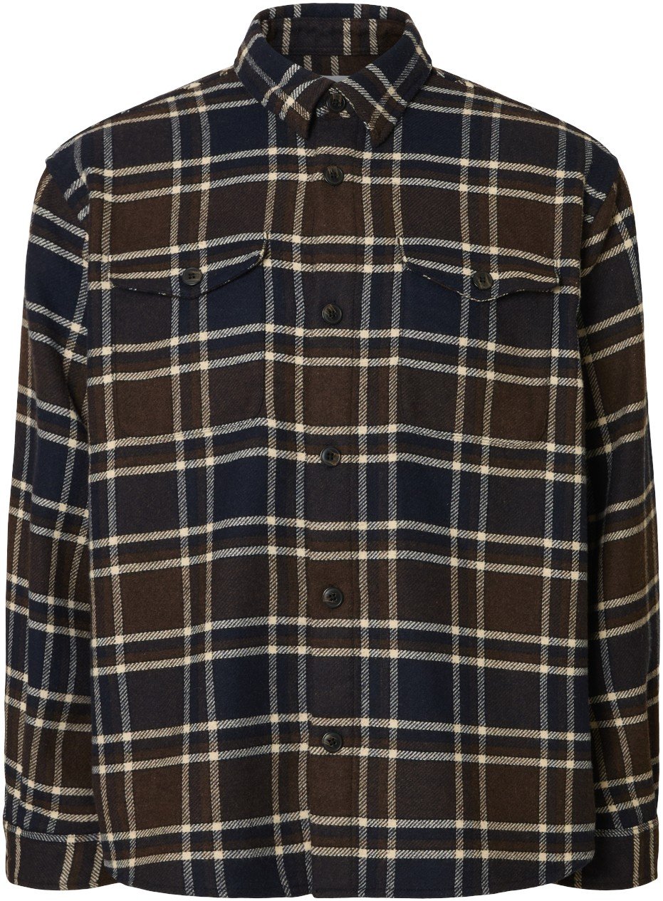 Slhrlxpablo Wool Blend Overshirt
