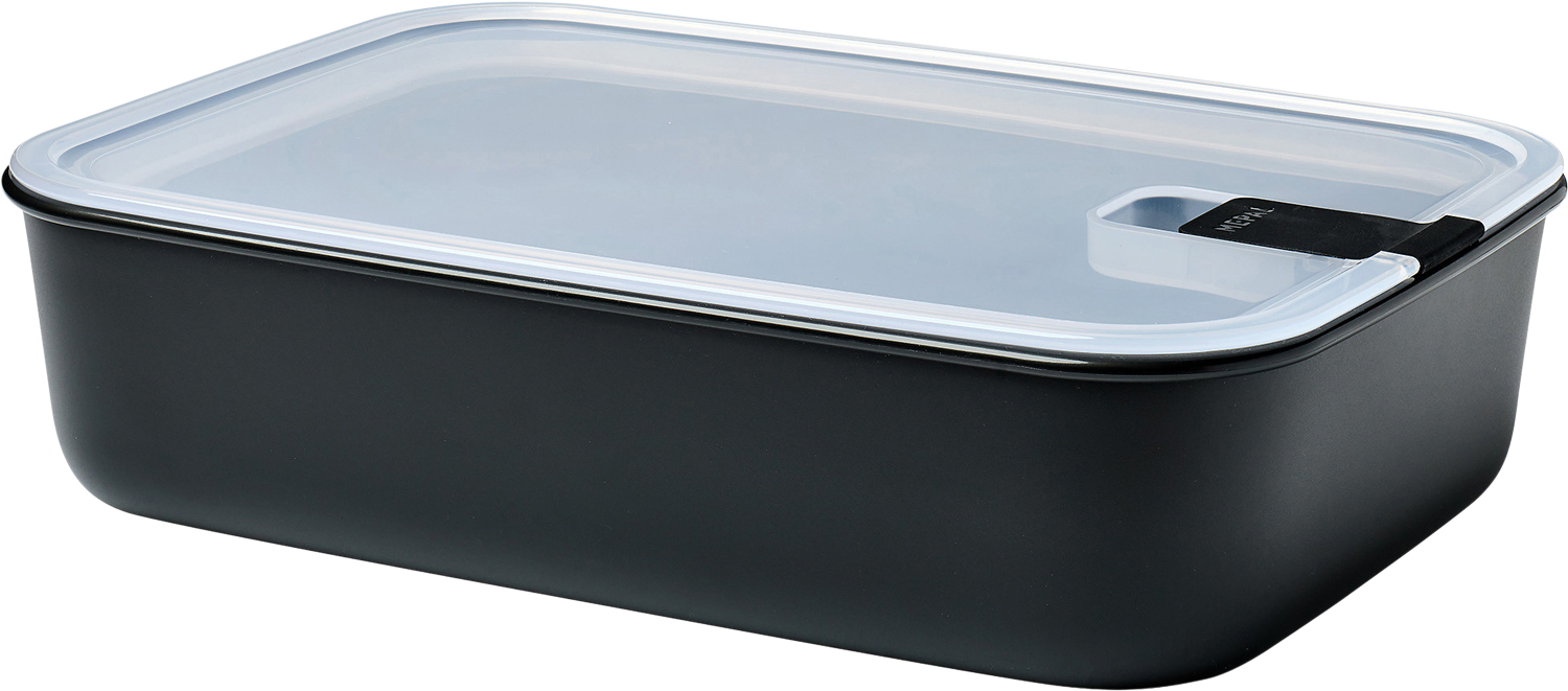 Husholdningsboks Easyclip 2250 ml Nordic Black PP