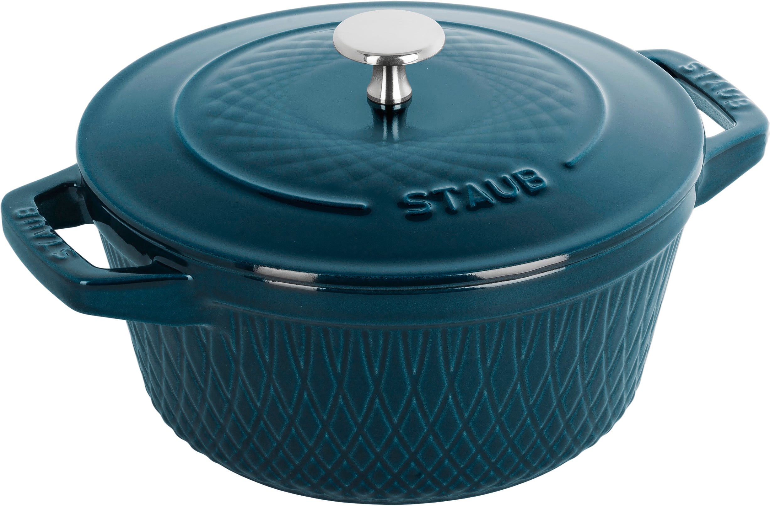 La Cocotte Cocotte 24 cm / 4 l, Rund, Lamer-turkis-blågrøn,