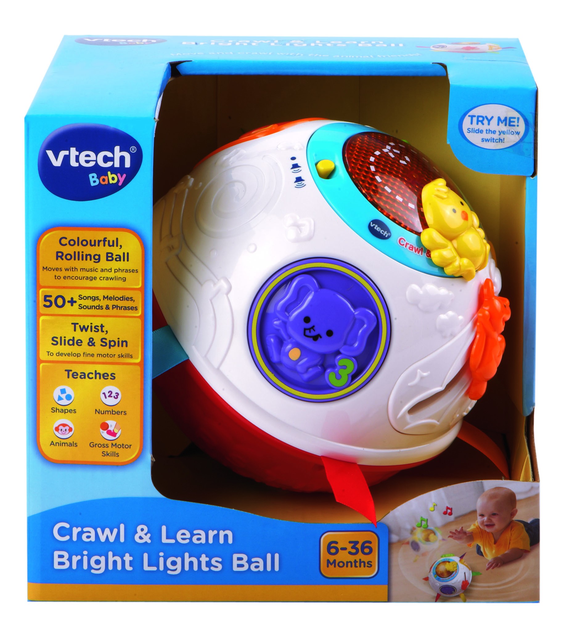 Vtech Kravle Lærebold