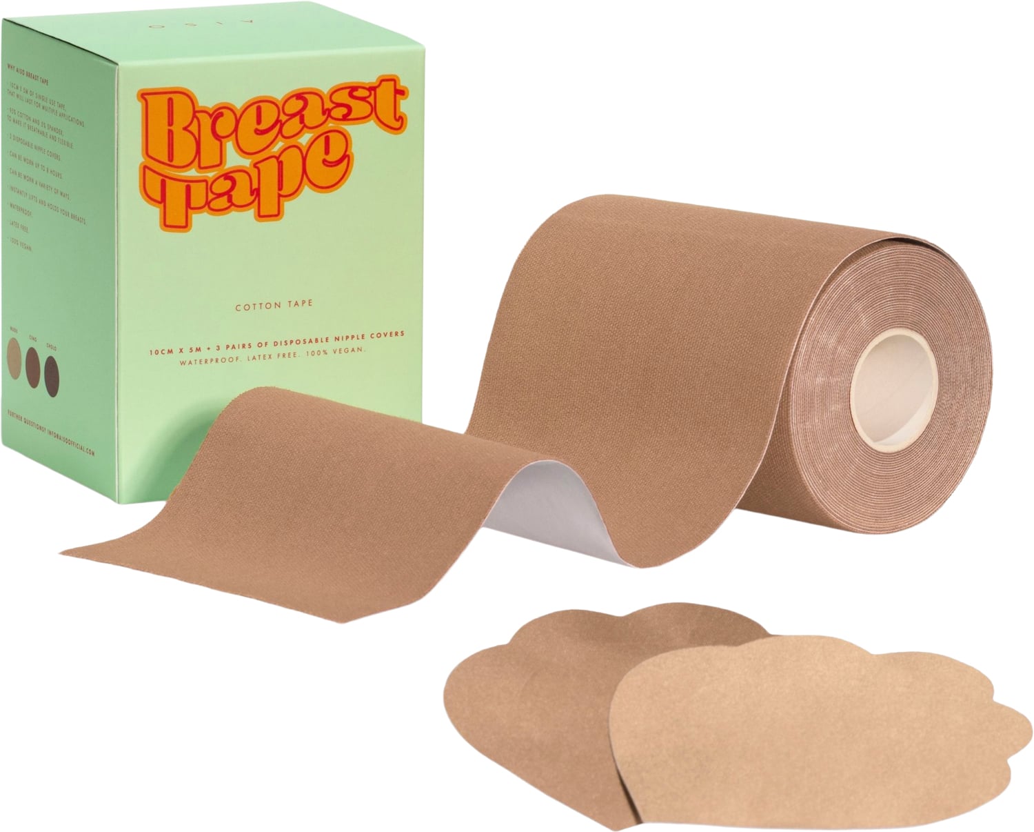 Aiso Breast Tape 10cm Nilla