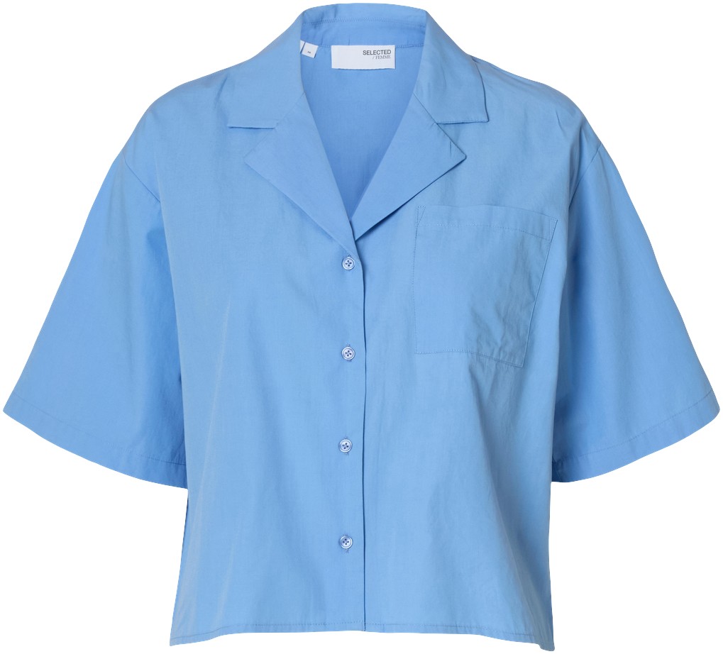 Slfblair SS Cropped Shirt B