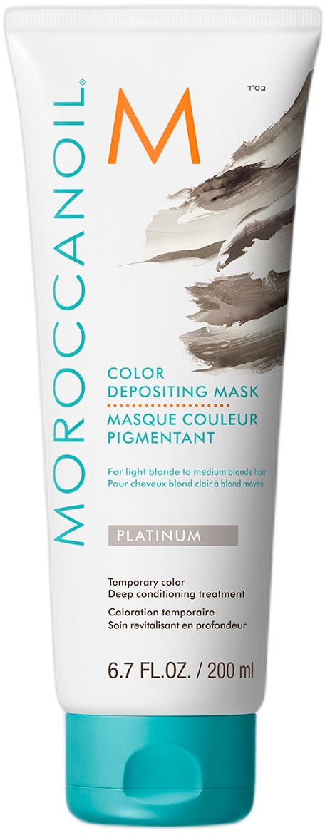 Moroccanoil Platinum Color Depositing Mask 200ml.