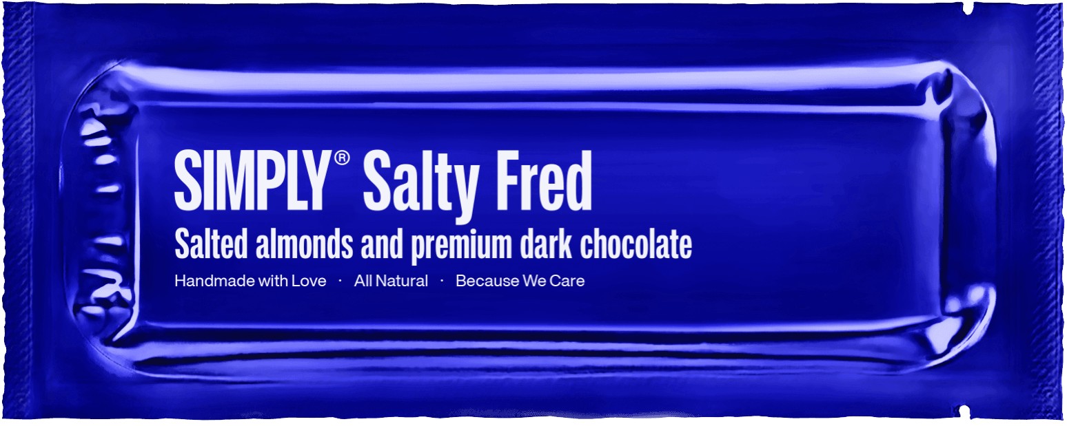 Simply® Salty Fred Chokoladebar (40g)