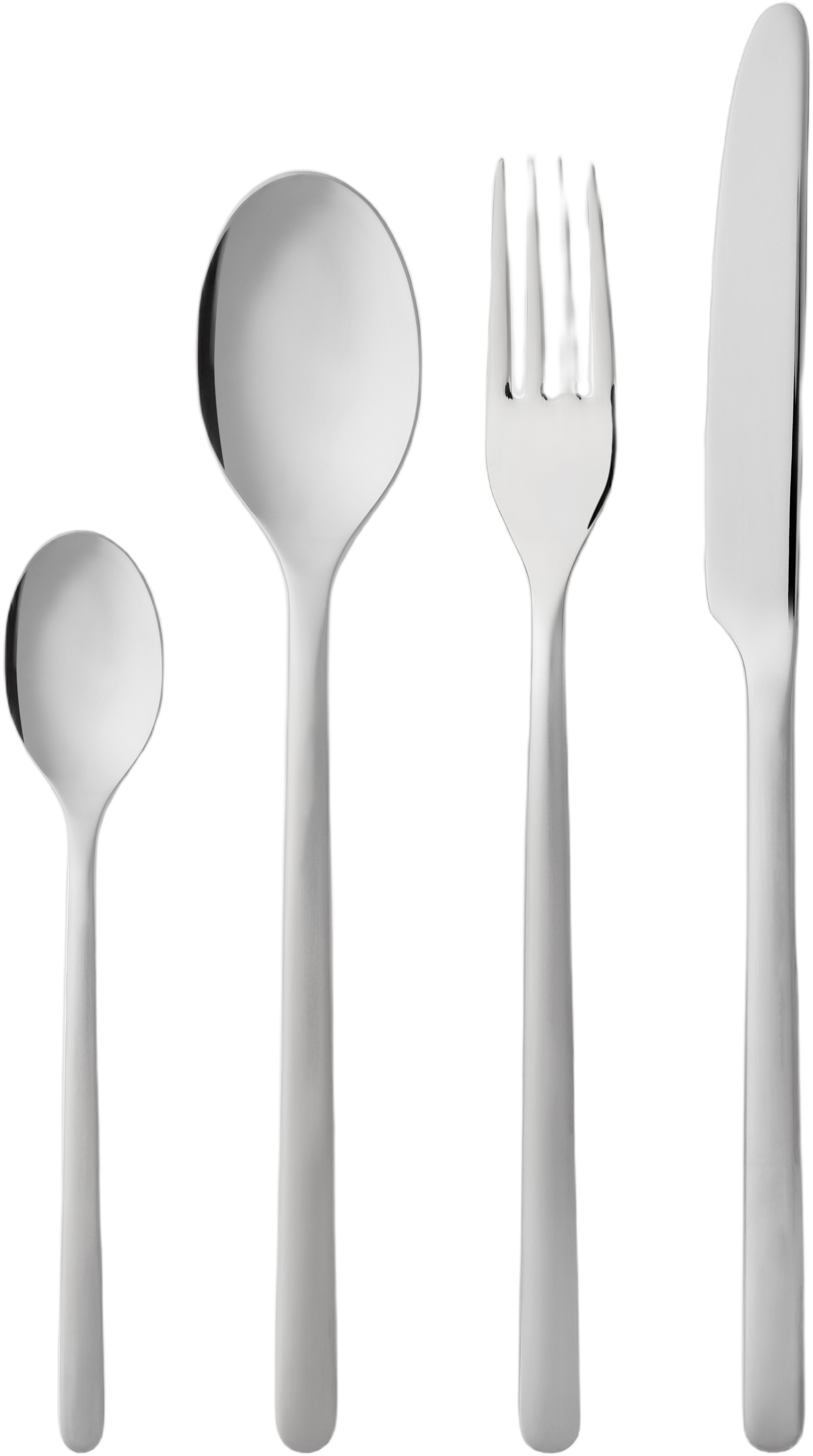 Bestiksæt Still 16 Dele Mat/blankt Stål