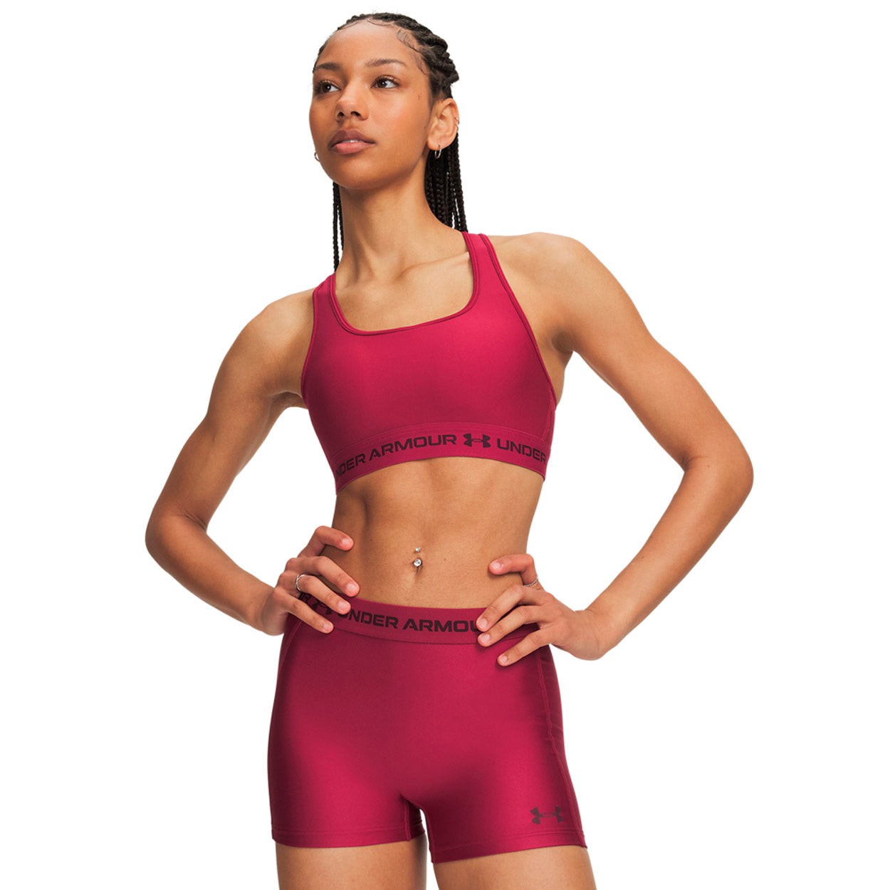 Armour Mid Crossback Sports bh