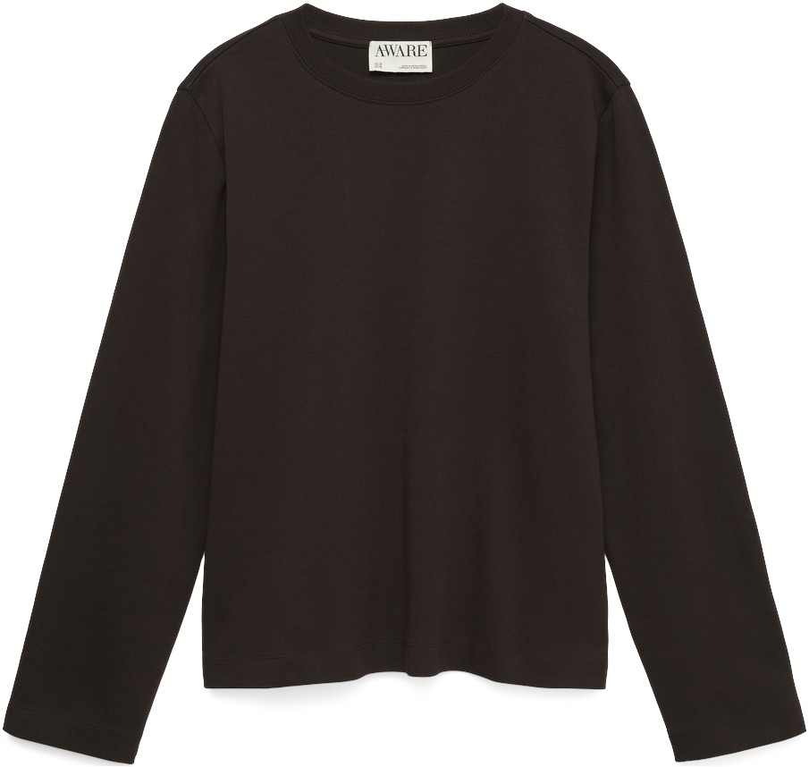 Awnaima LS Oneck Boxy T-shirt Noos