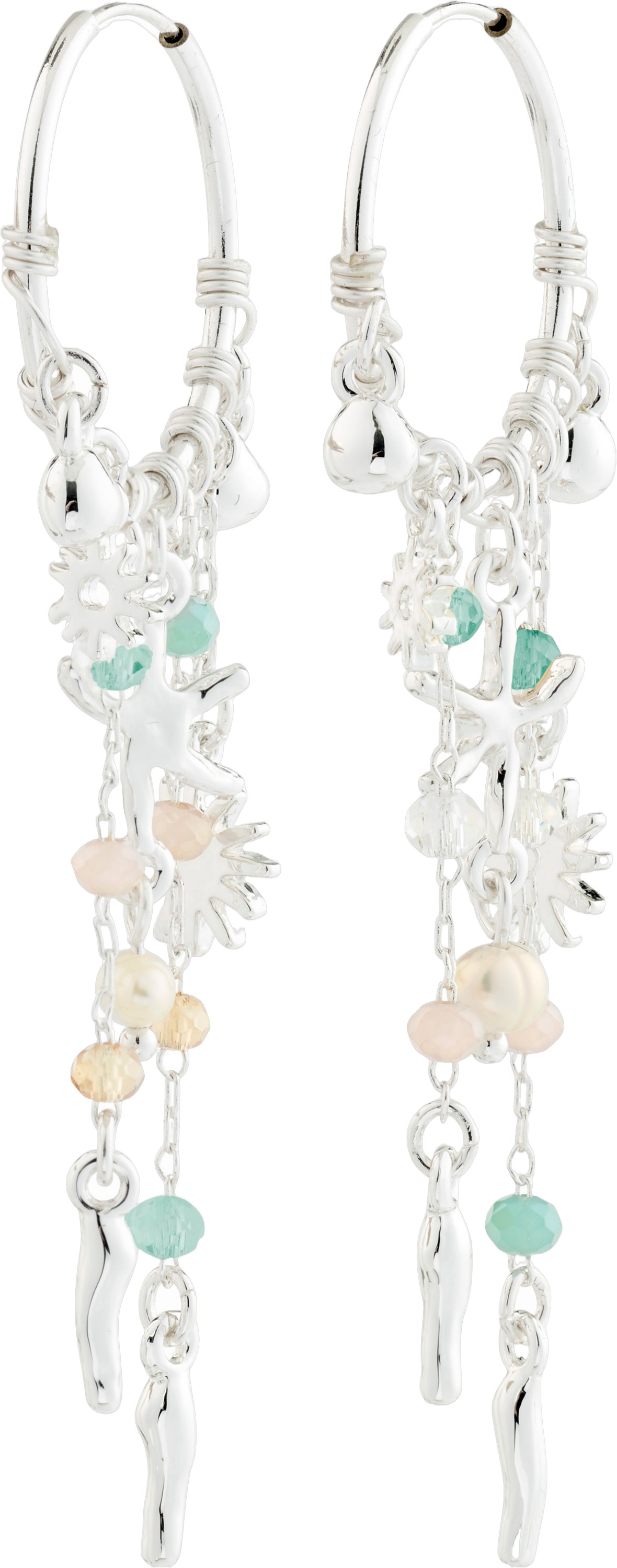 Prism Hoop Earrings Silverplated - Køb til DKK 299 - Spar 0%