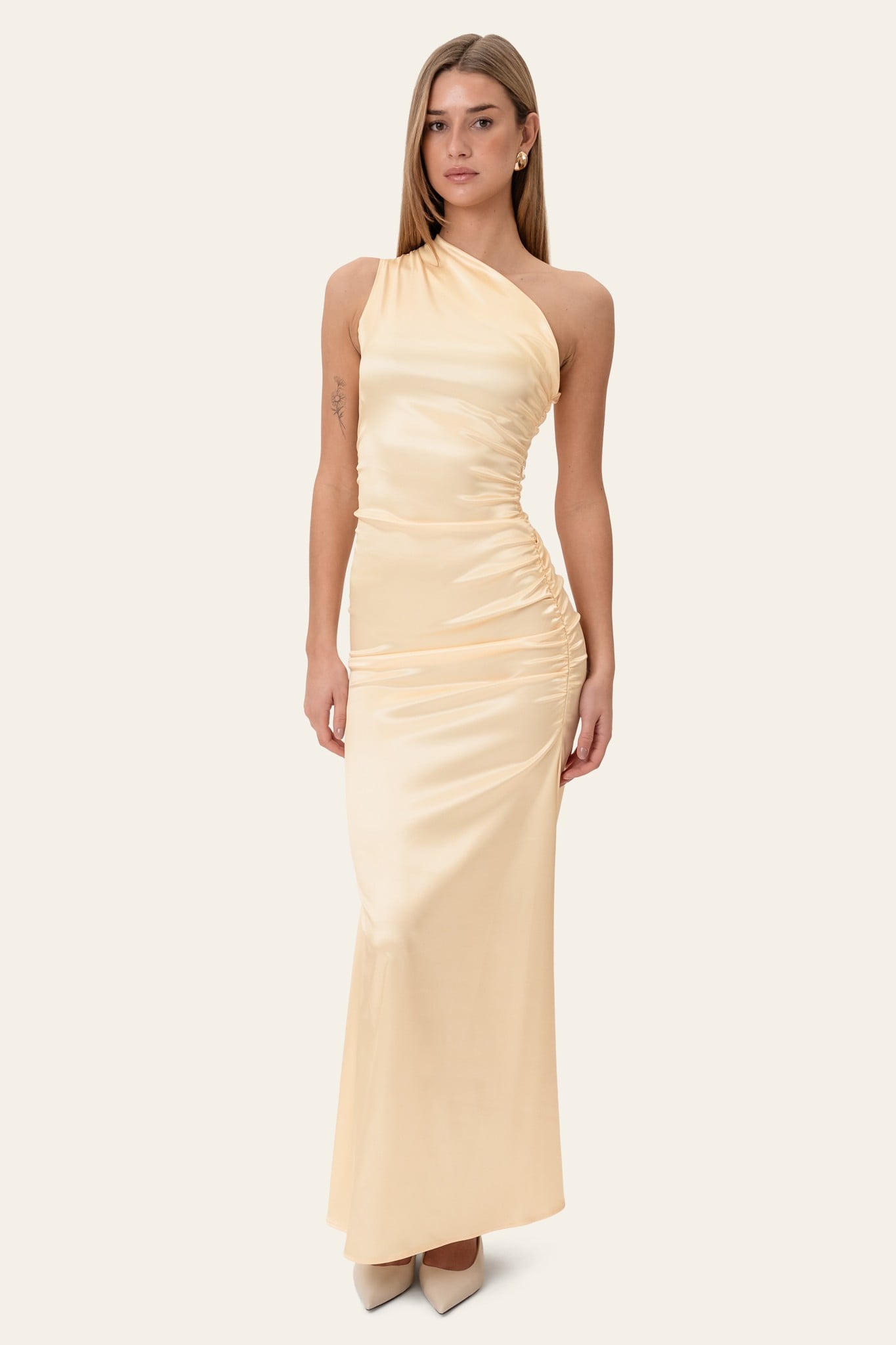 Andreaic Satin Dress