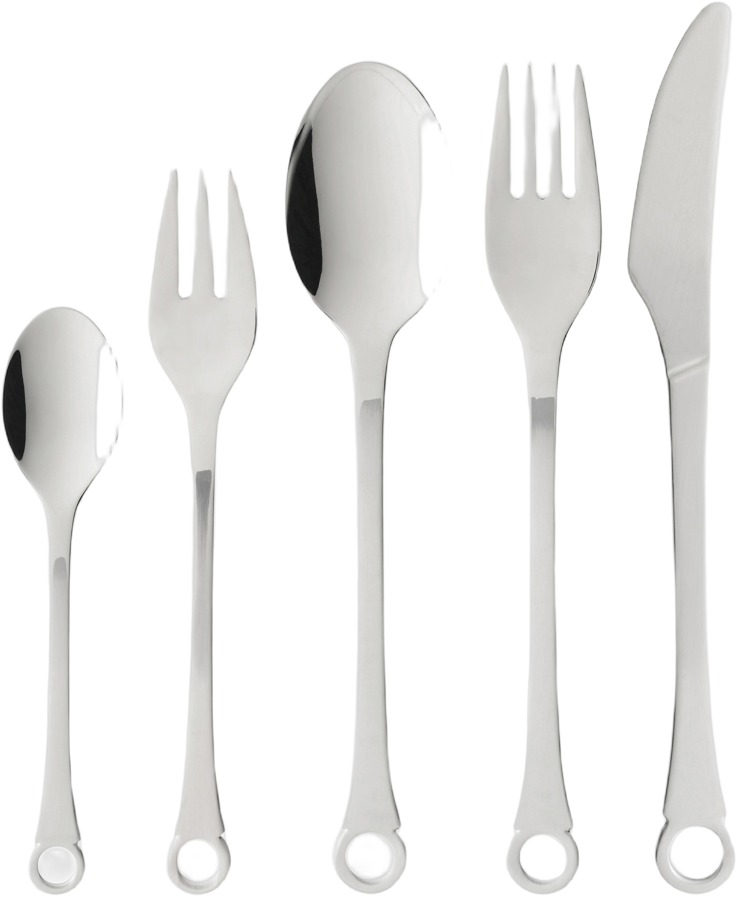 Bestiksæt Pantry 60 Dele Mat/blankt Stål