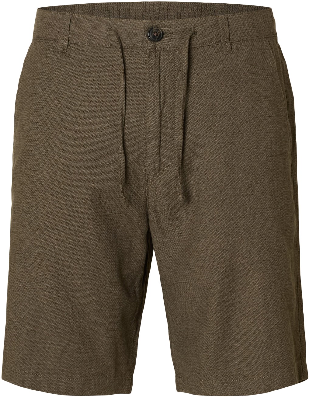 Slhregularbrody Linen Shorts Noos