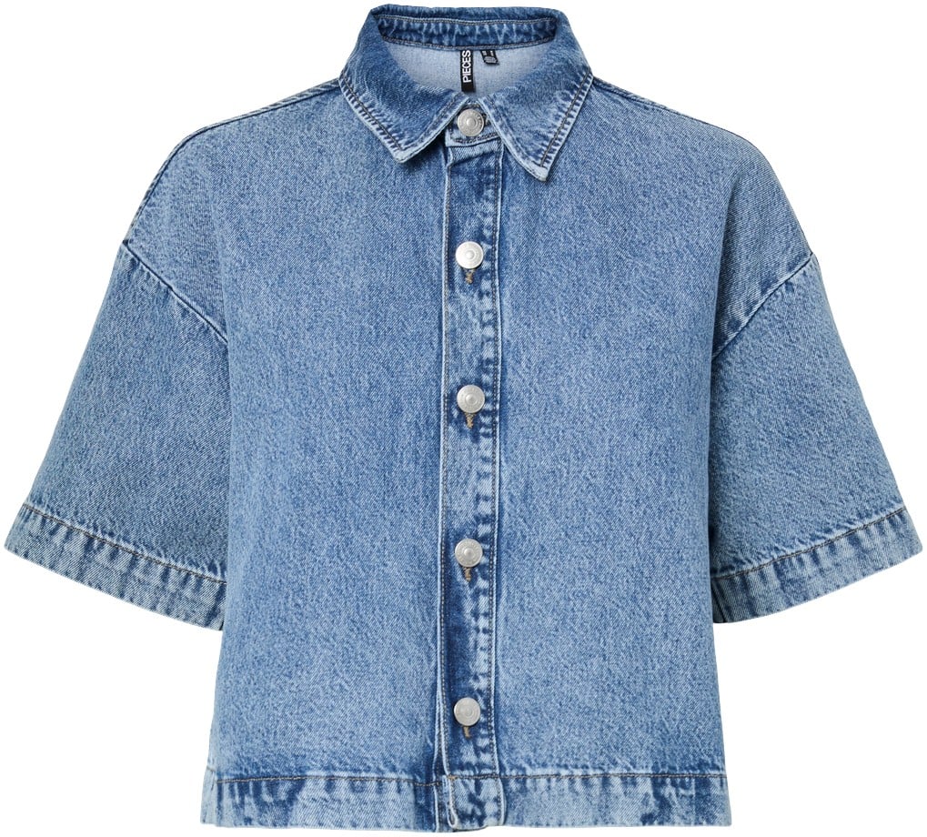 Pcsky SS Ashape Denim TOP Noos BC