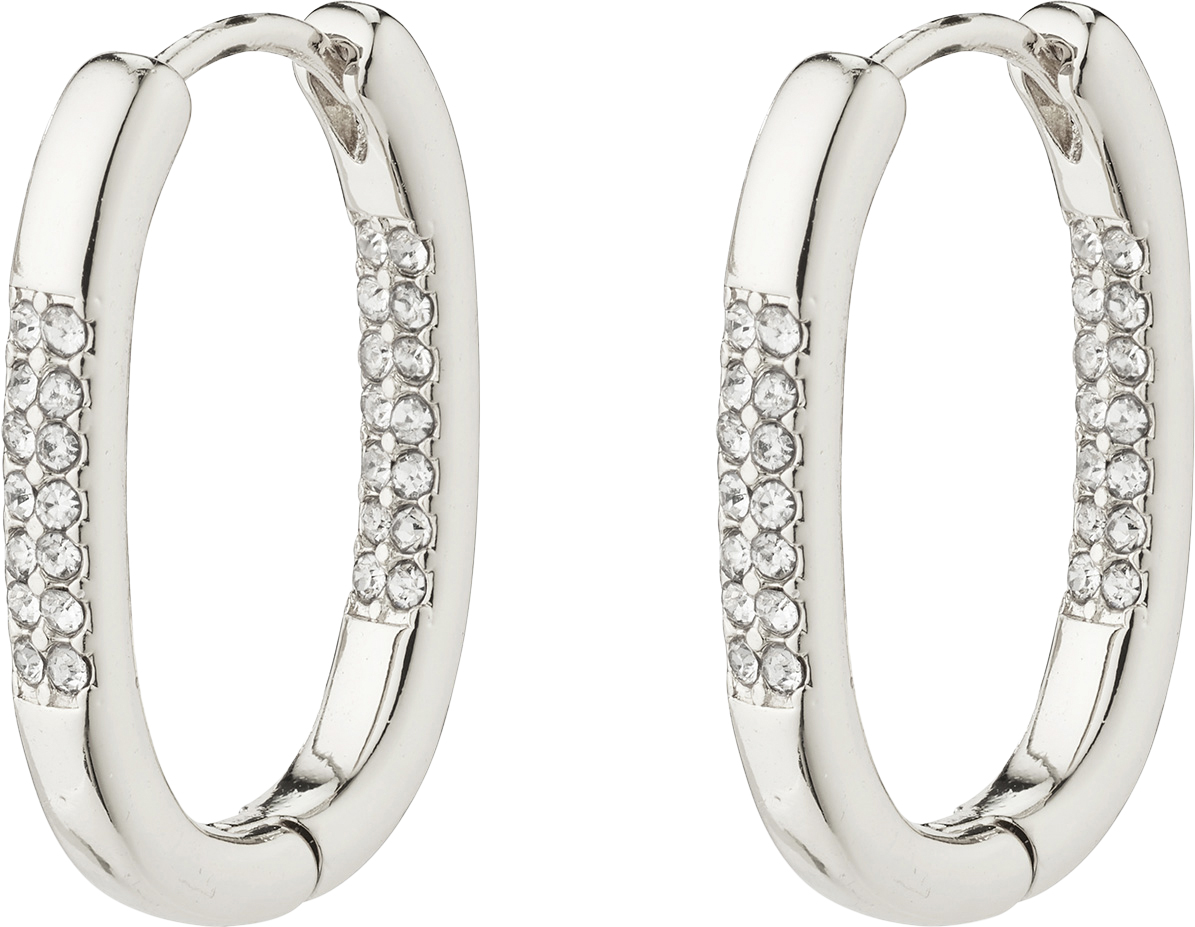 Star Recycled Hoops, Silverplated - DKK 187 - Spar 25%