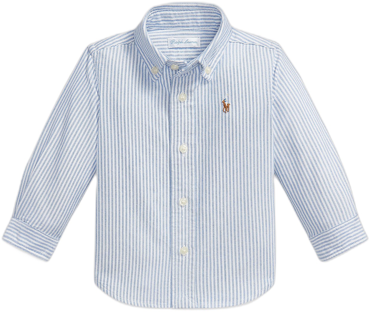 Striped Cotton Oxford Shirt