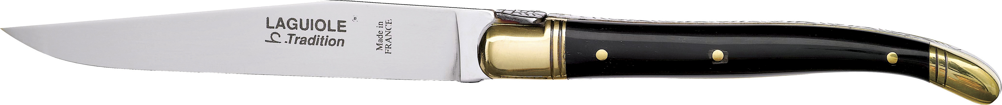 CHL Steakkniv Sort Horn/me2