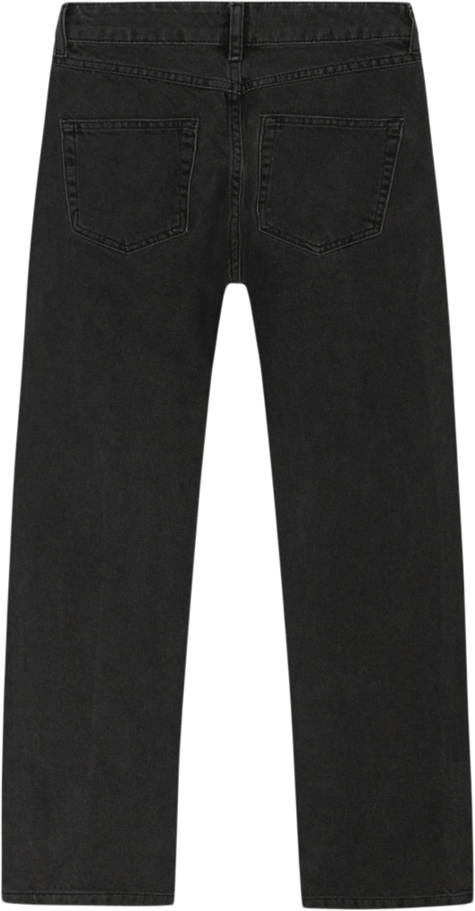 Nadia Midrise Straight Black