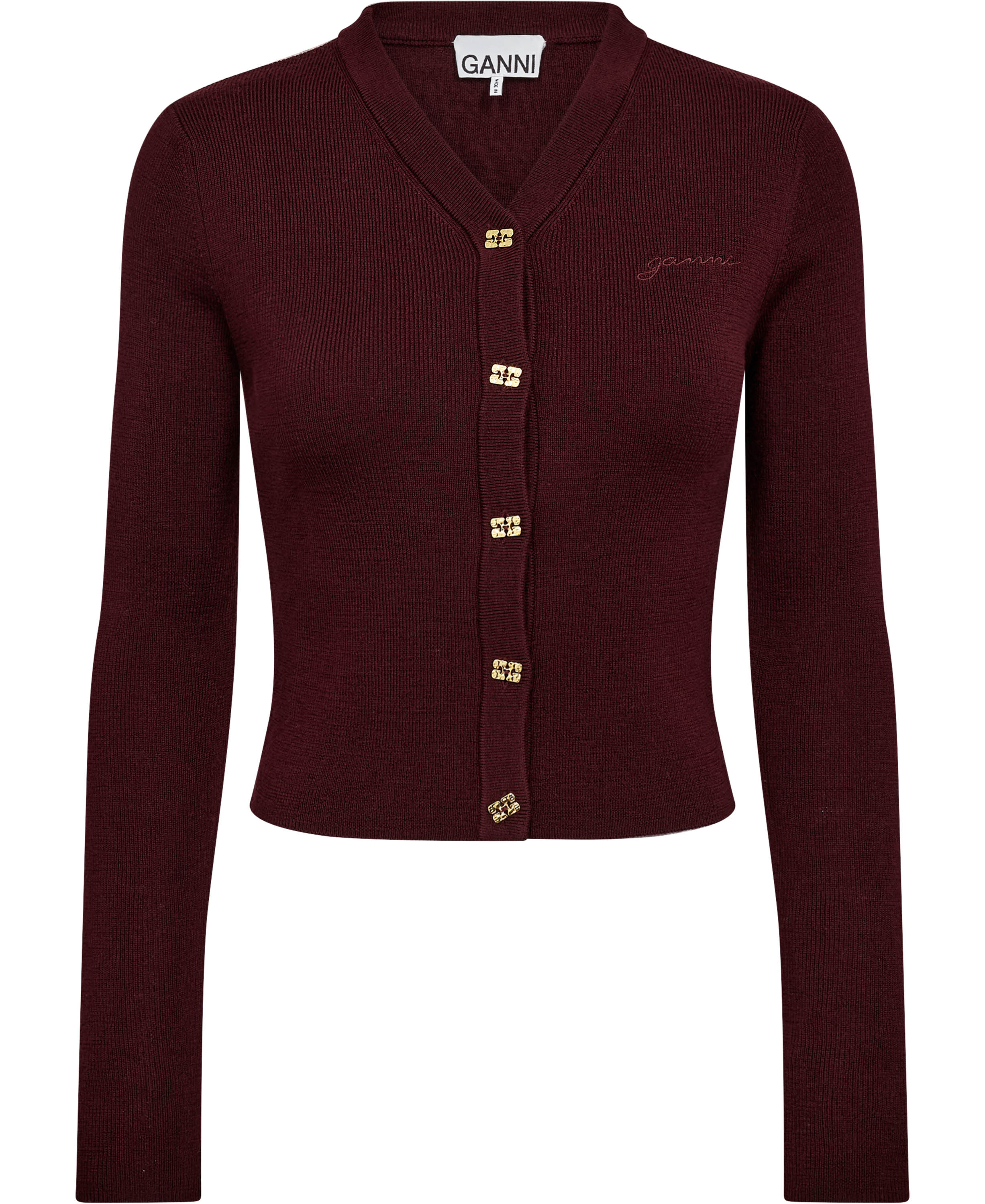 Mini Ribbed Merino Cardigan