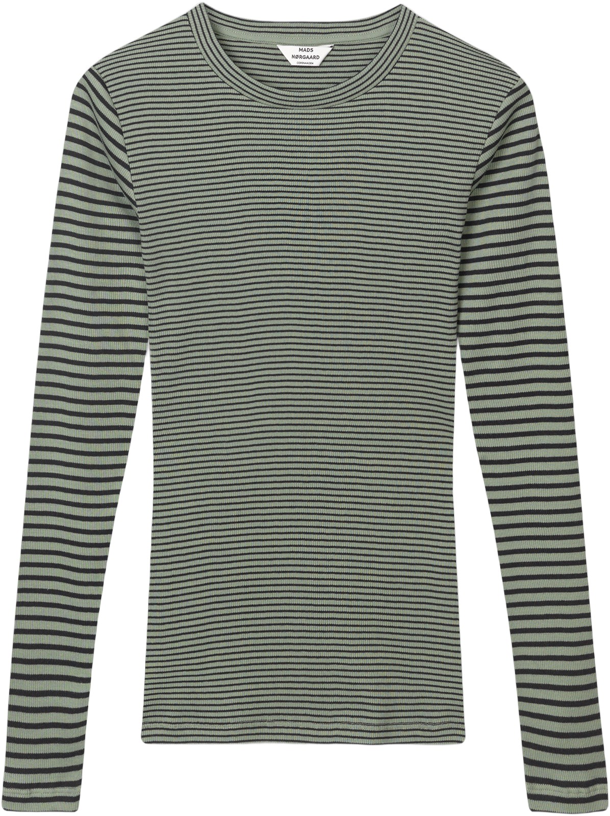 2×2 Cotton Stripe Tuba Tee LS
