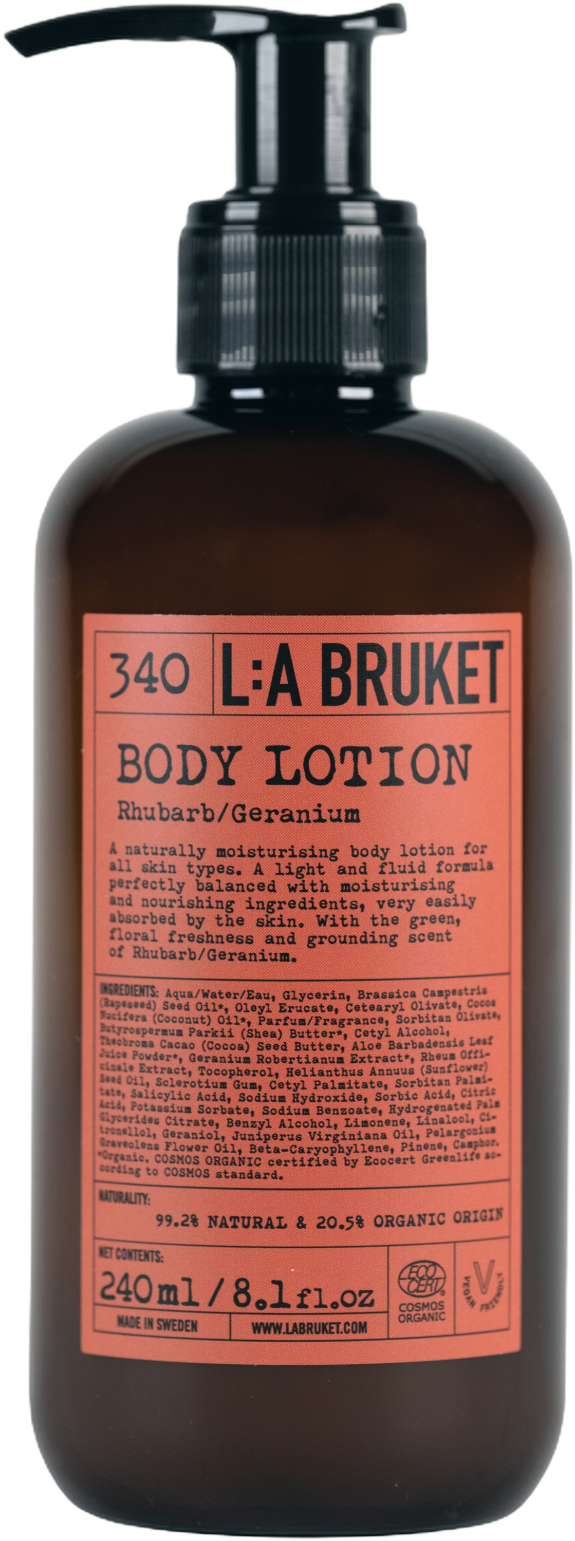 Body Lotion Rhubarb/geranium 240 ml