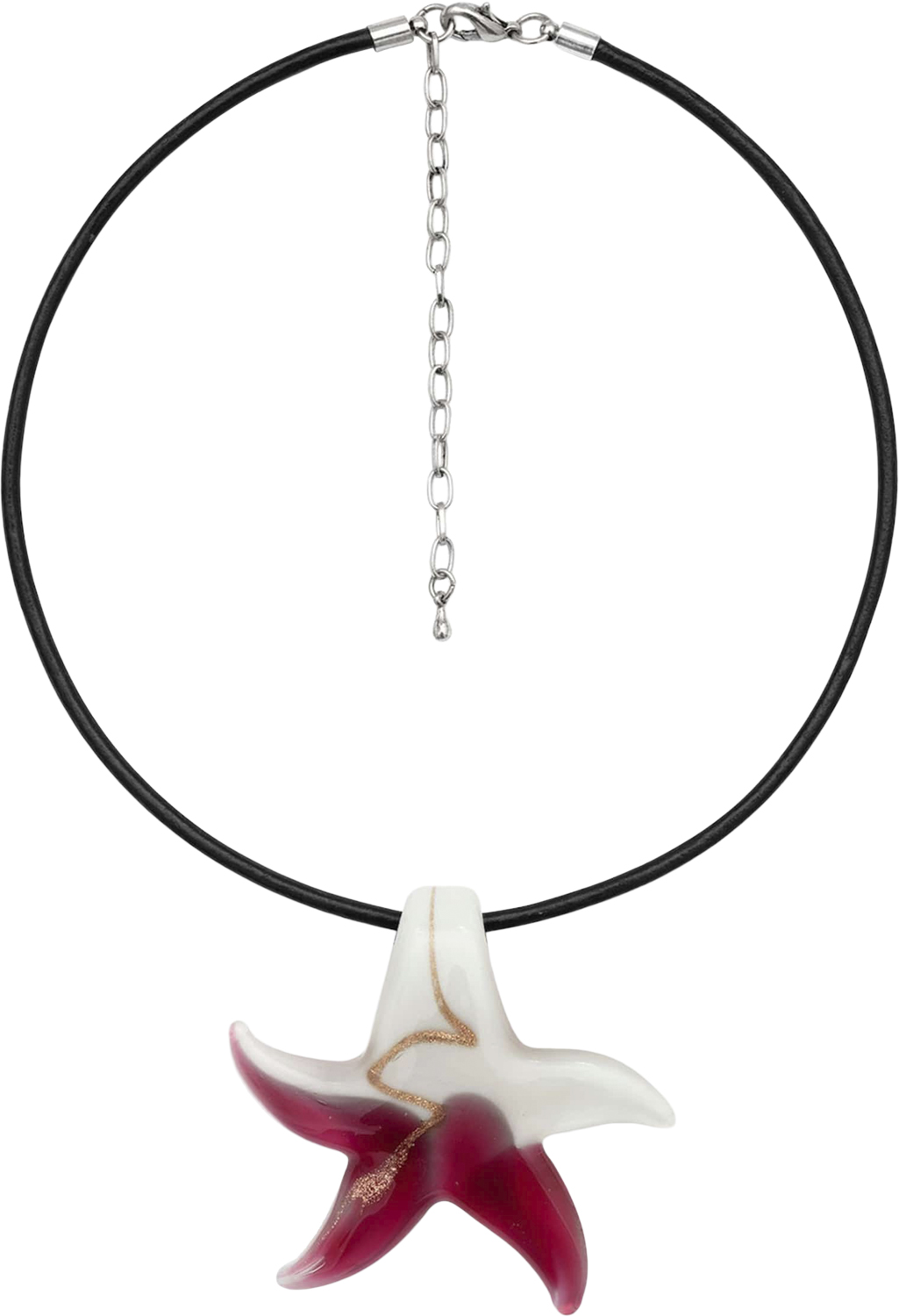 Spirit Necklace / Magenta Star