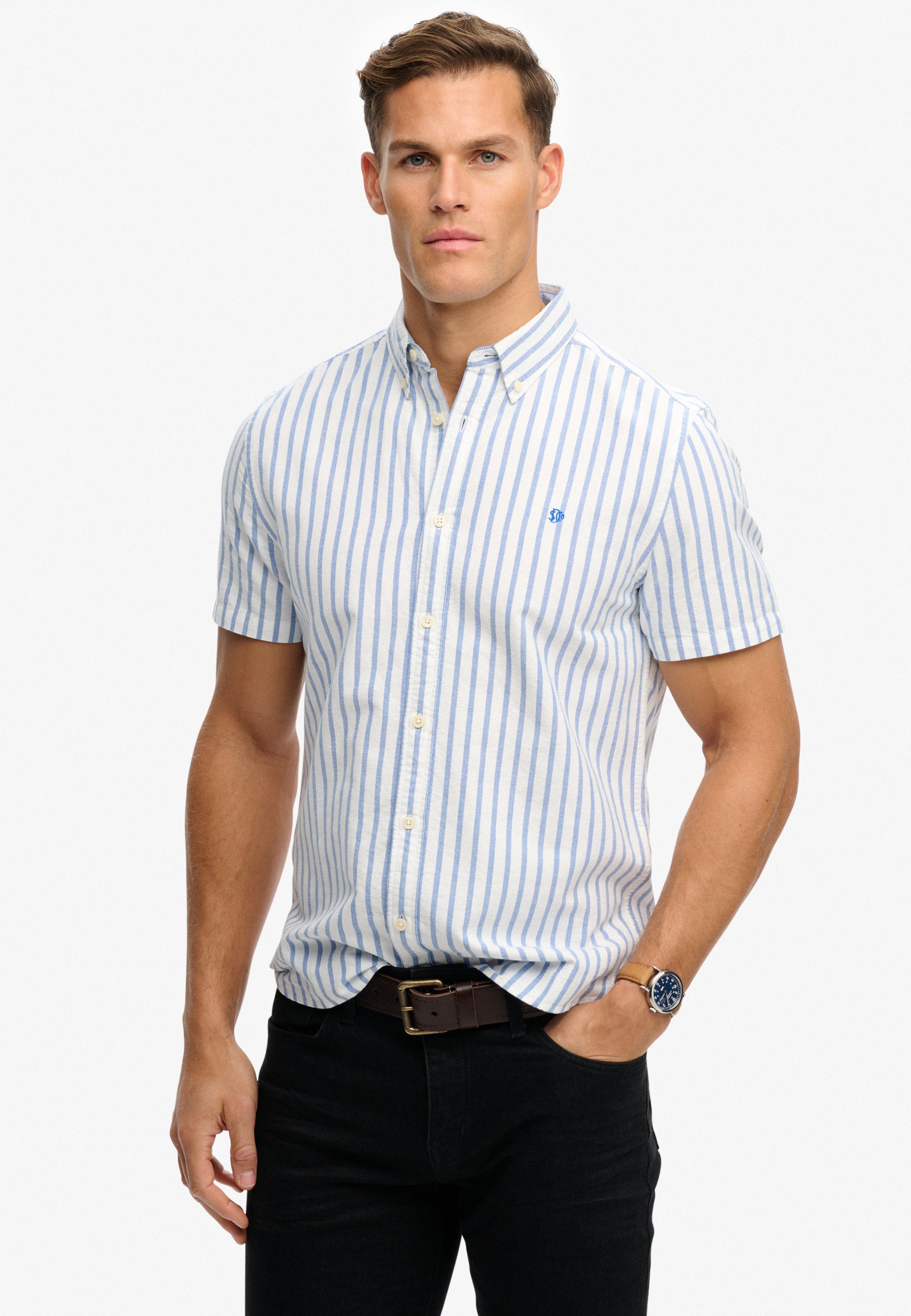 Preppy Oxford S/S Shirt - DKK 419 - Spar 30%