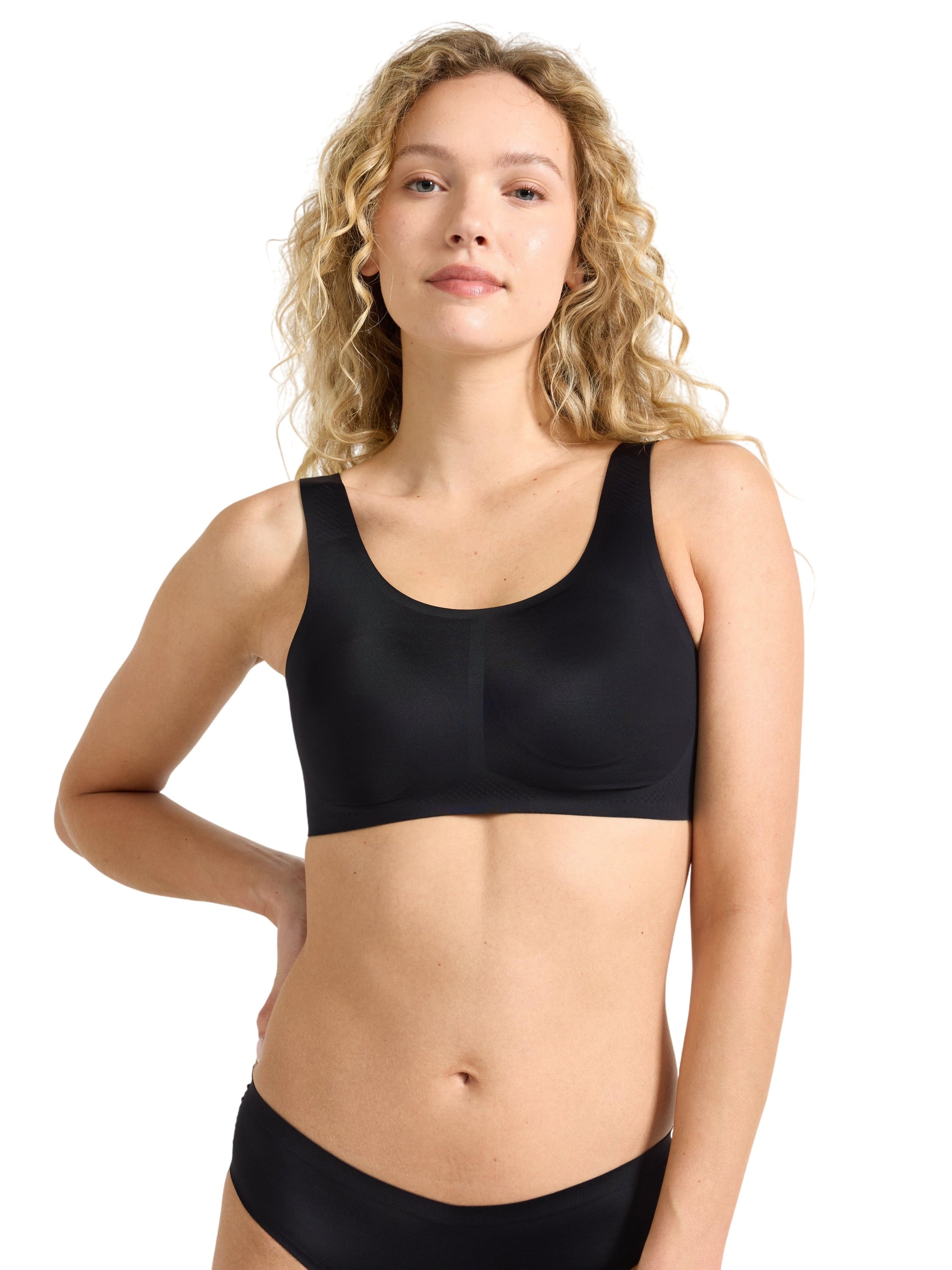 Super Soft bra With a Round Necklin