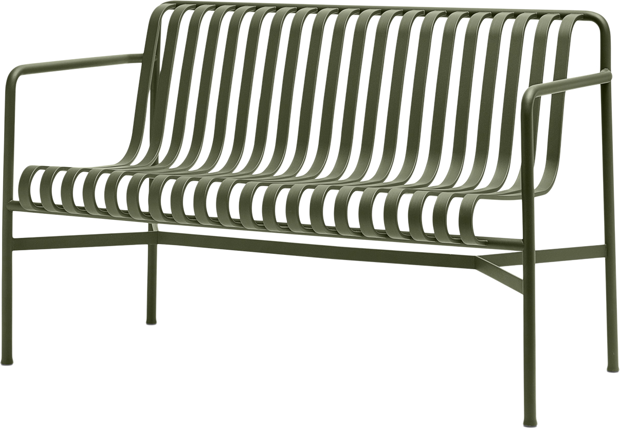 Palissade Dining Bench Armrestoliv
