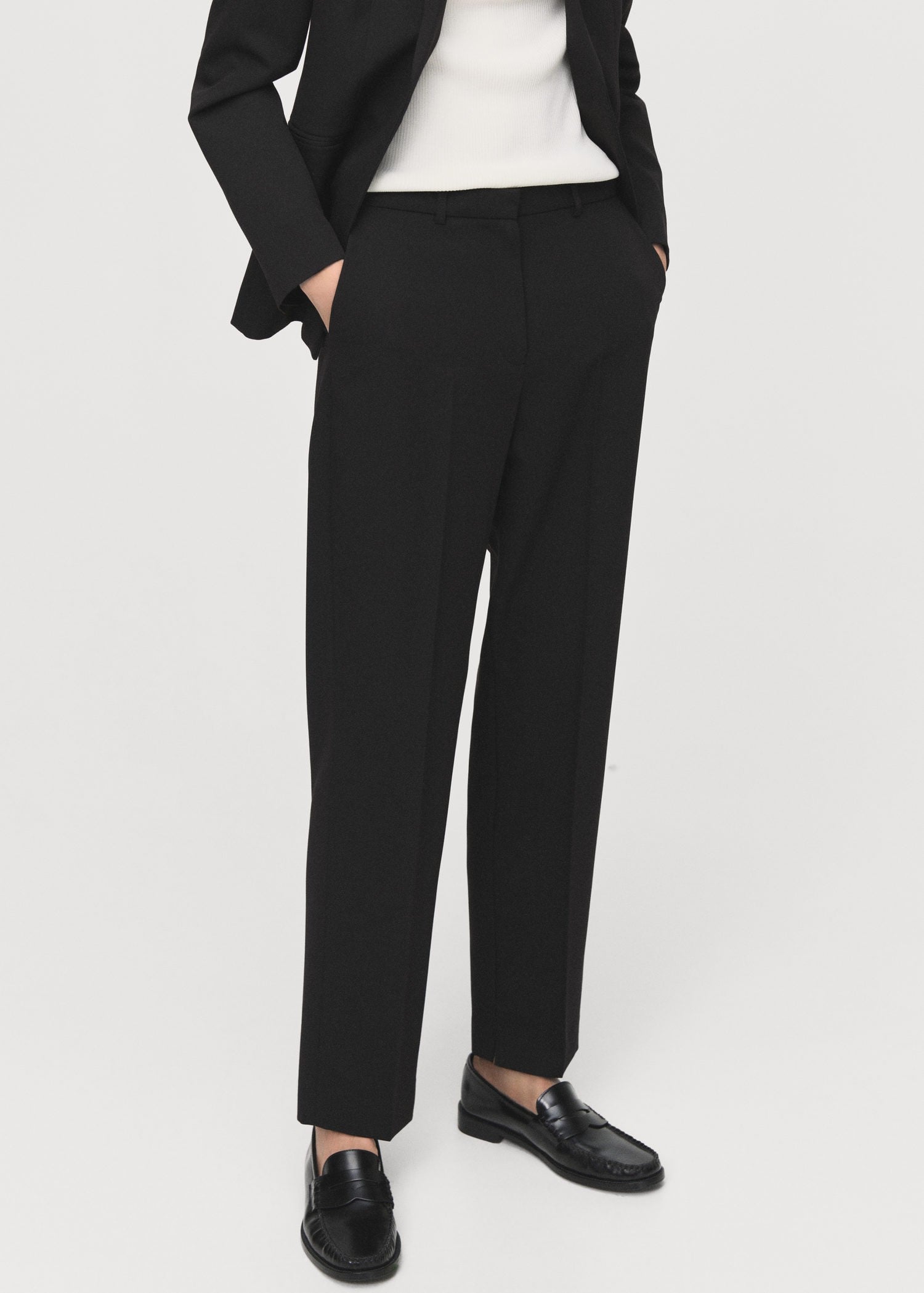Straight Suit Trousers