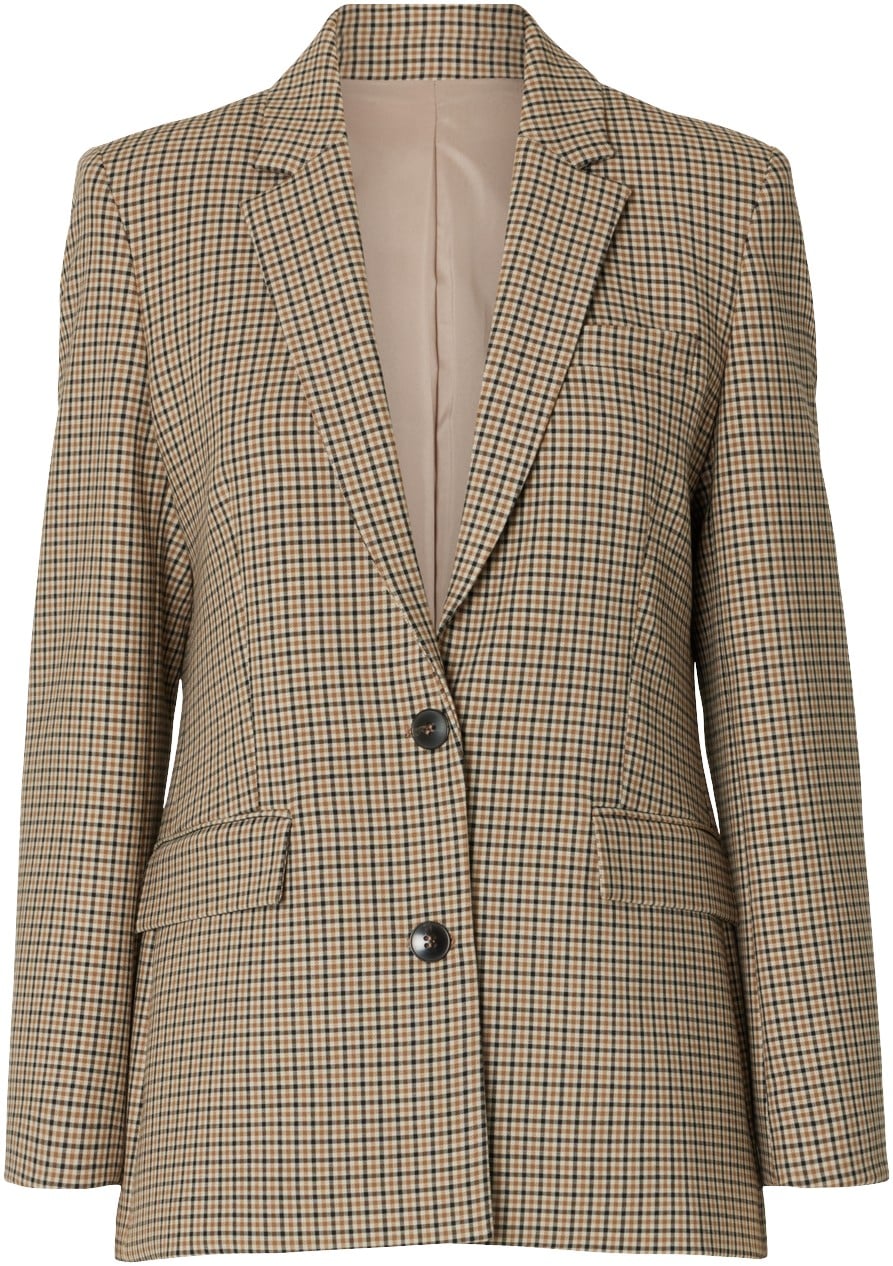Slwrita LS Classic Blazer Check