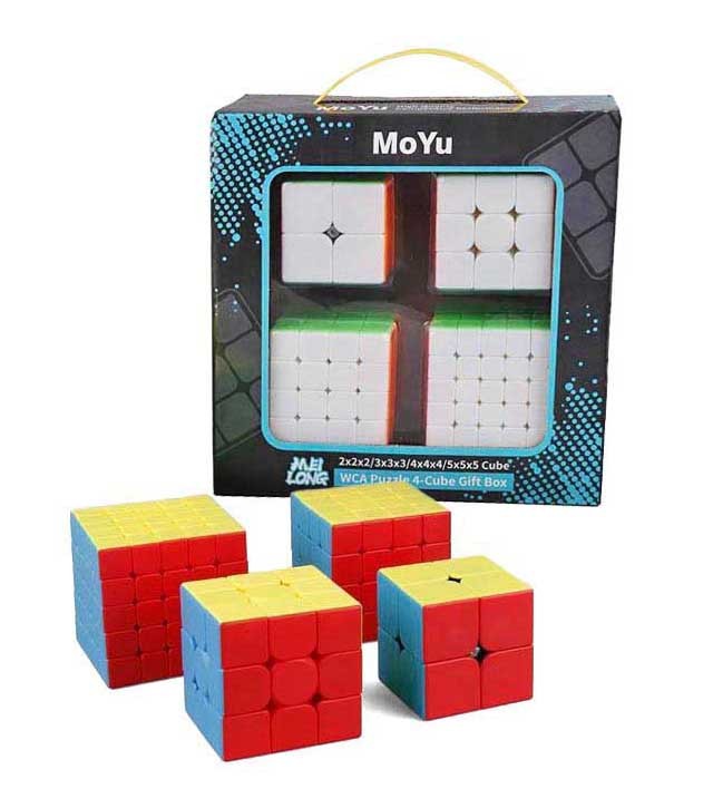 Moyu 4pcs Cube 2-3-4-5