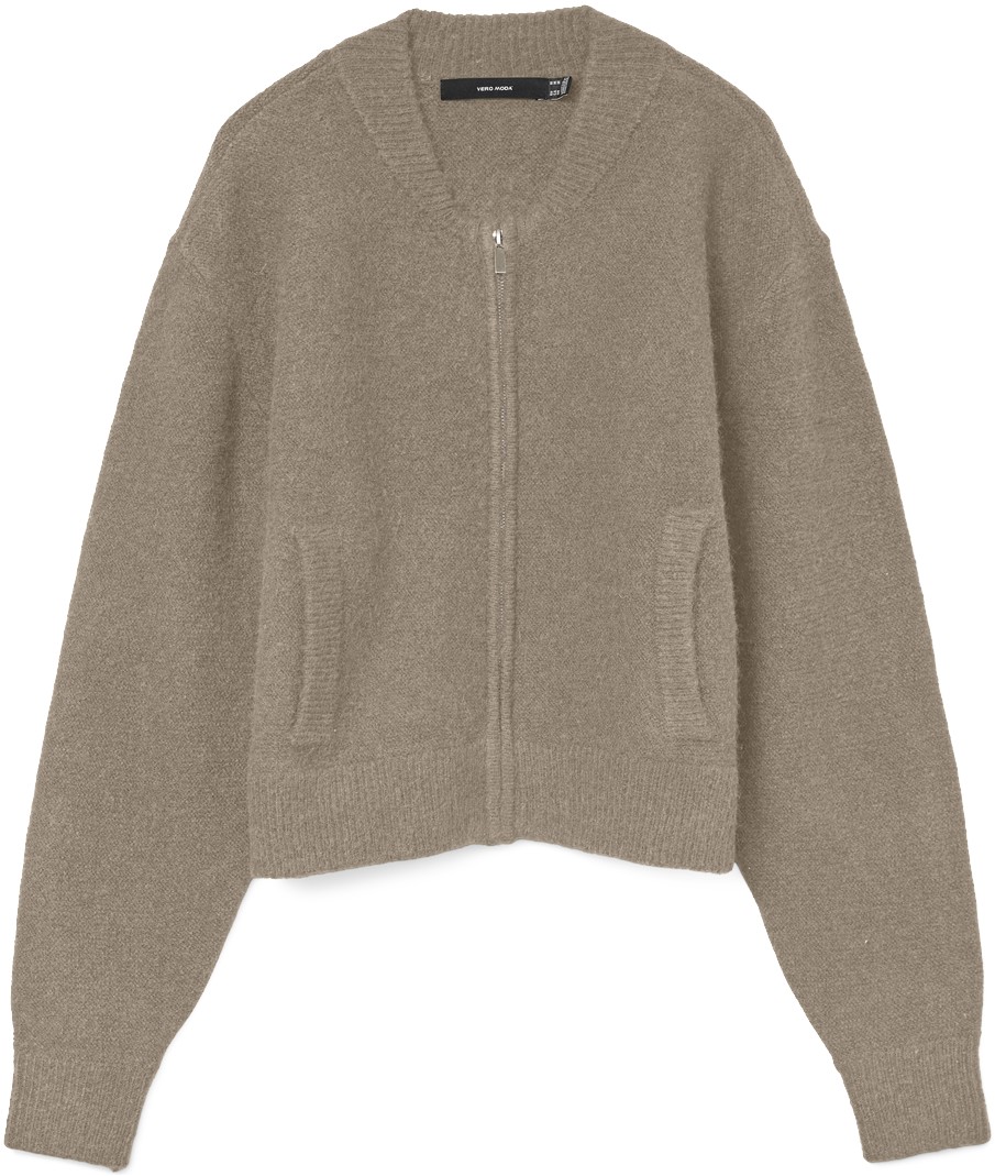 Vmhanna LS Oneck Zipper Cardigan B
