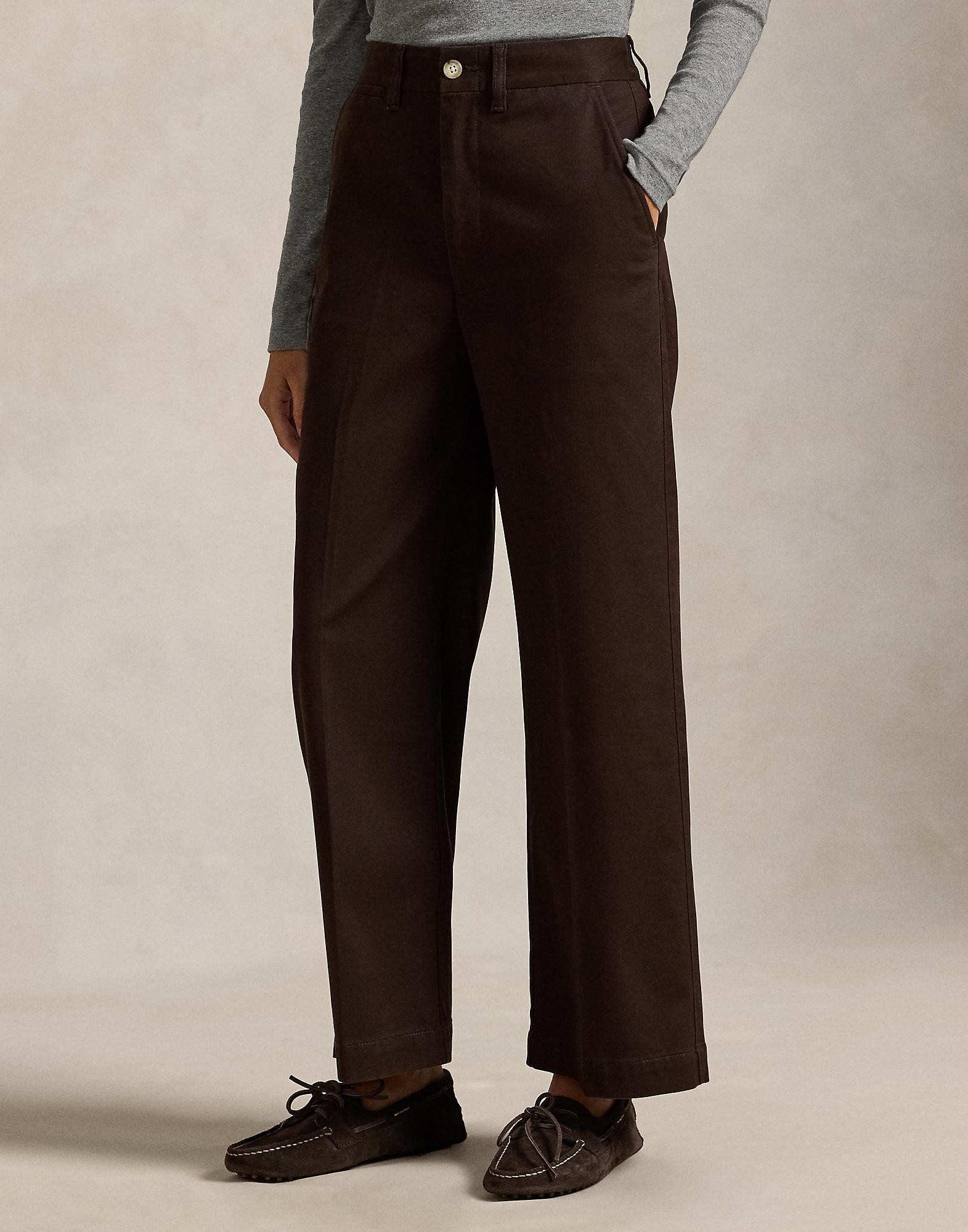 Chino Wideleg Pant
