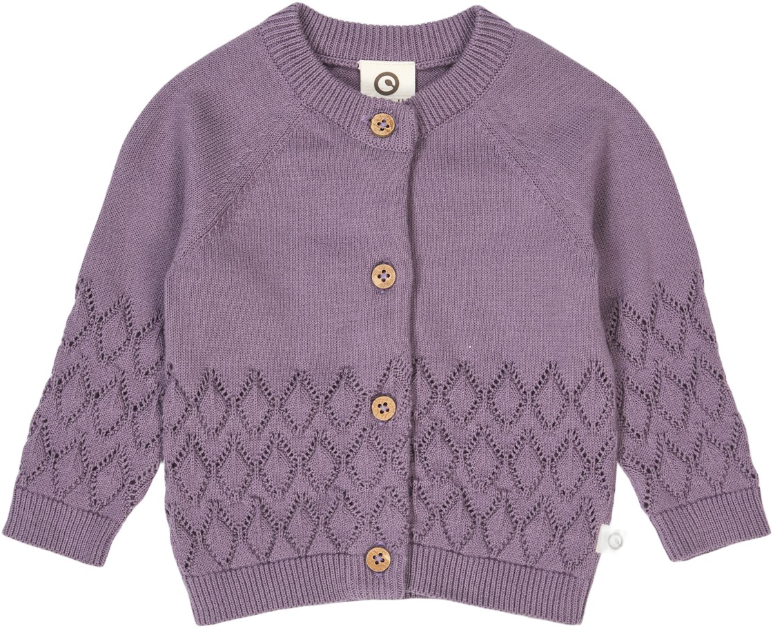 Knit Leaf Cardigan Baby