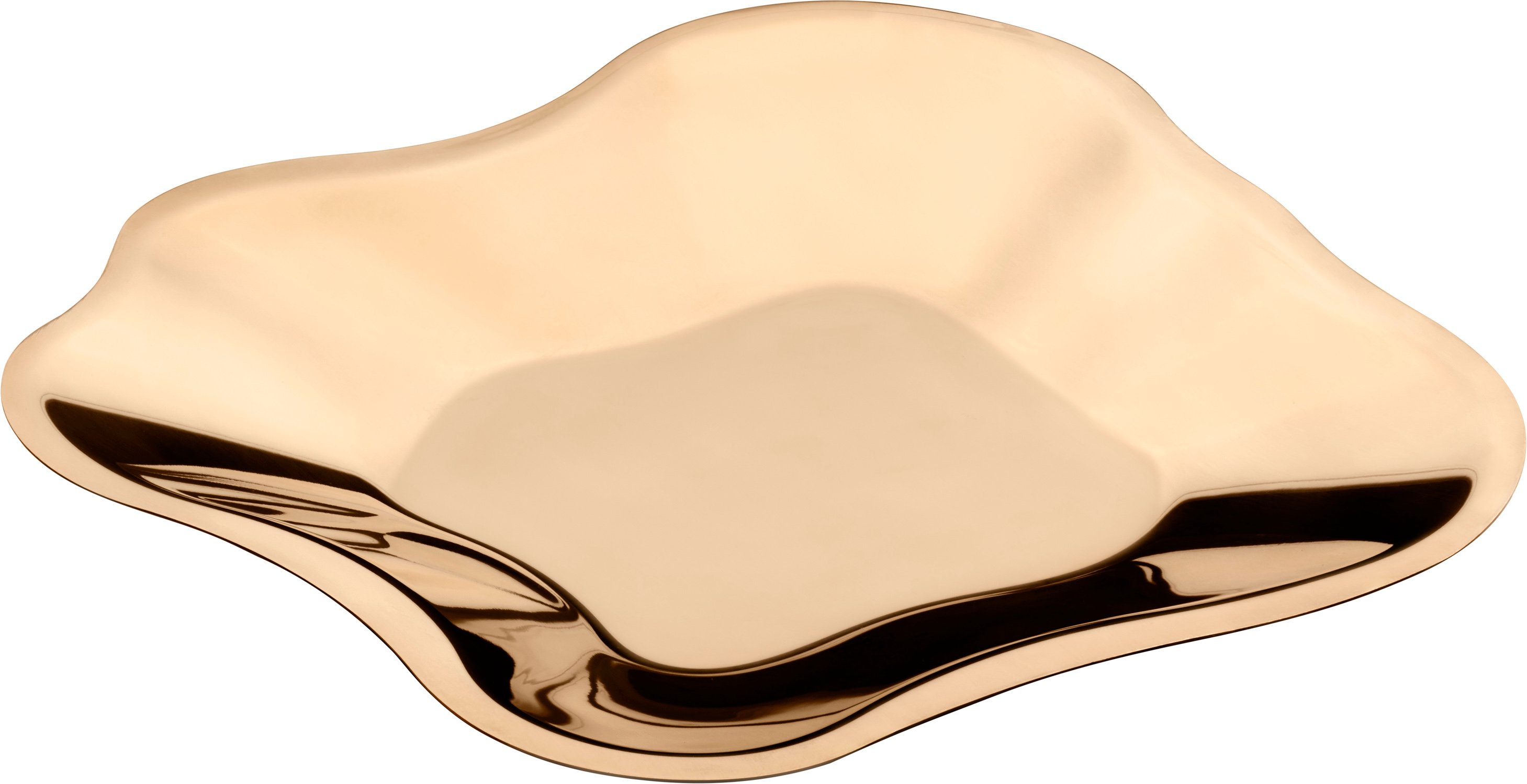 Aalto Skål 358mm Rosa Guld