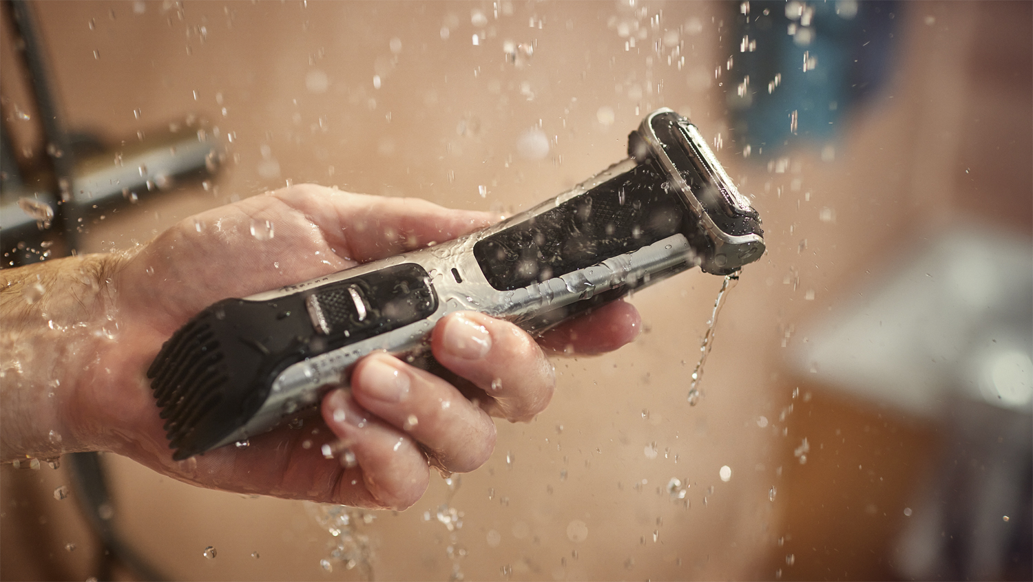 Philips Bodygroom Series 7000 Trimmer til Lyske og Krop, TÃ¥ler Vand