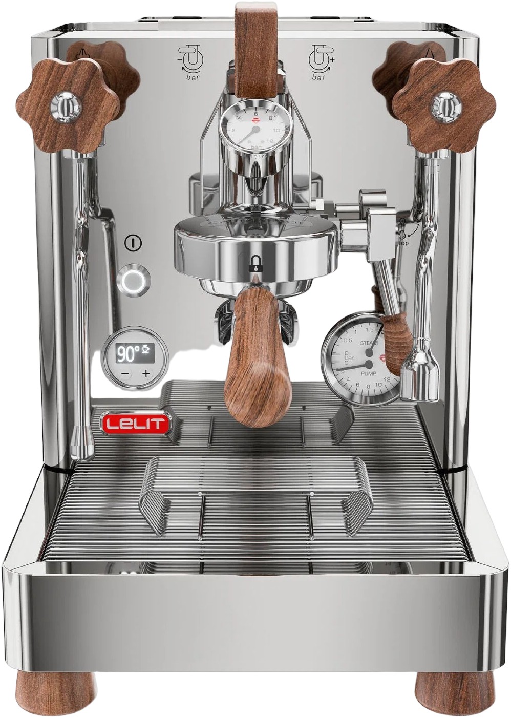 Lelit Bianca Brushed Stainless Steel