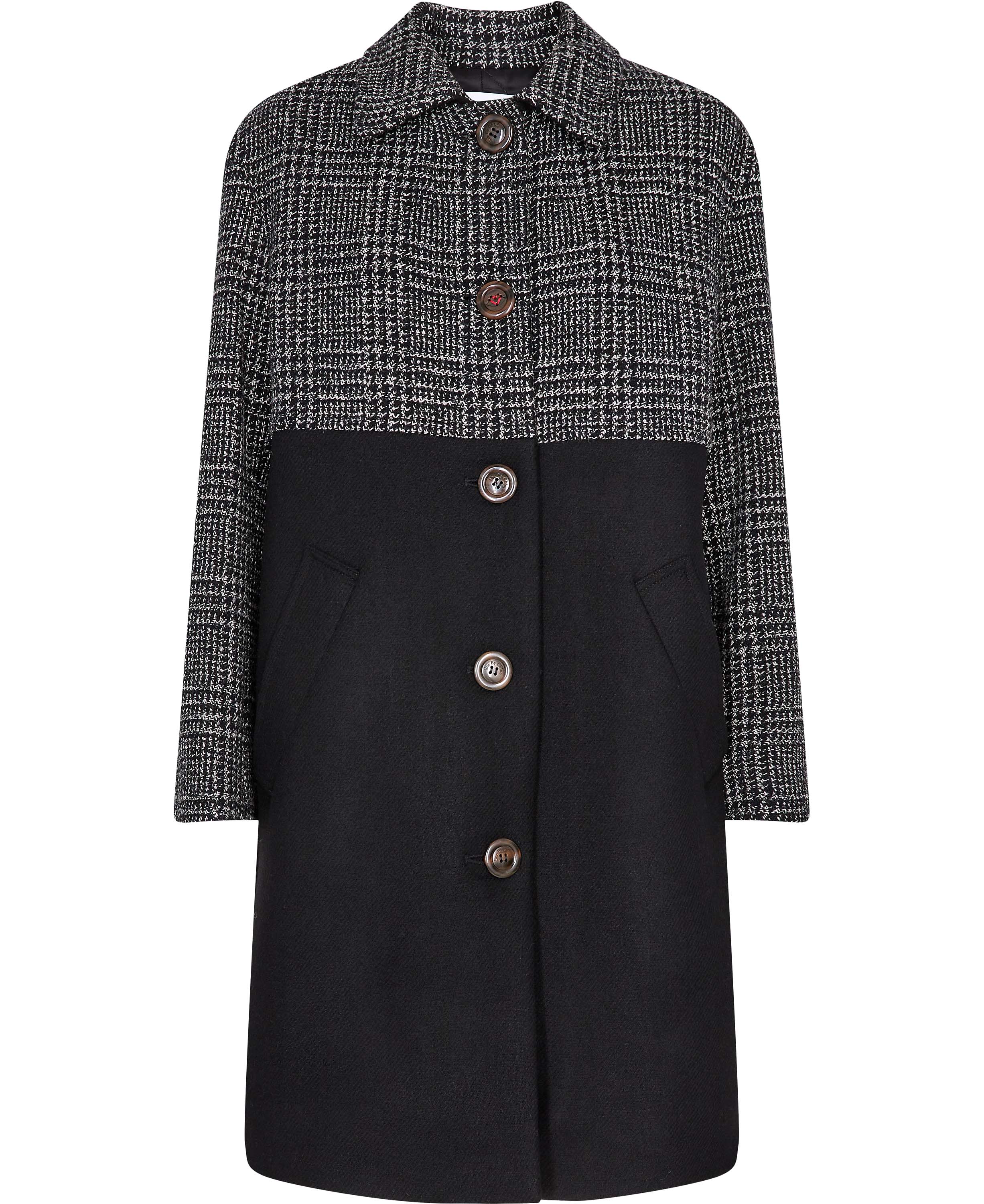 Coat, Black, 38